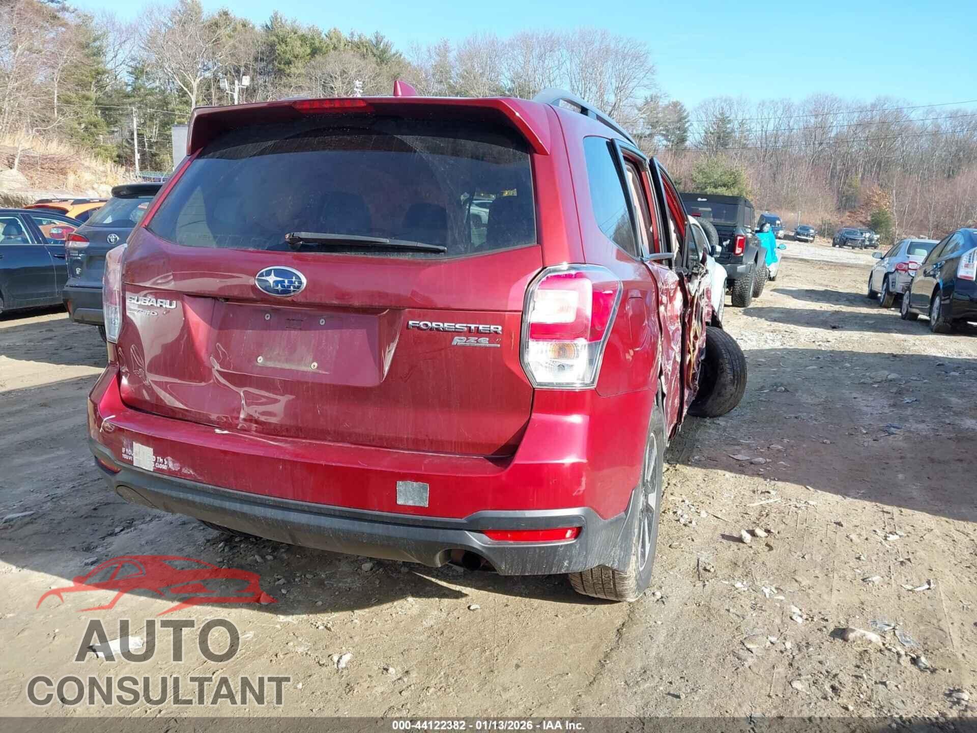 SUBARU FORESTER 2017 - JF2SJAGC2HH507475