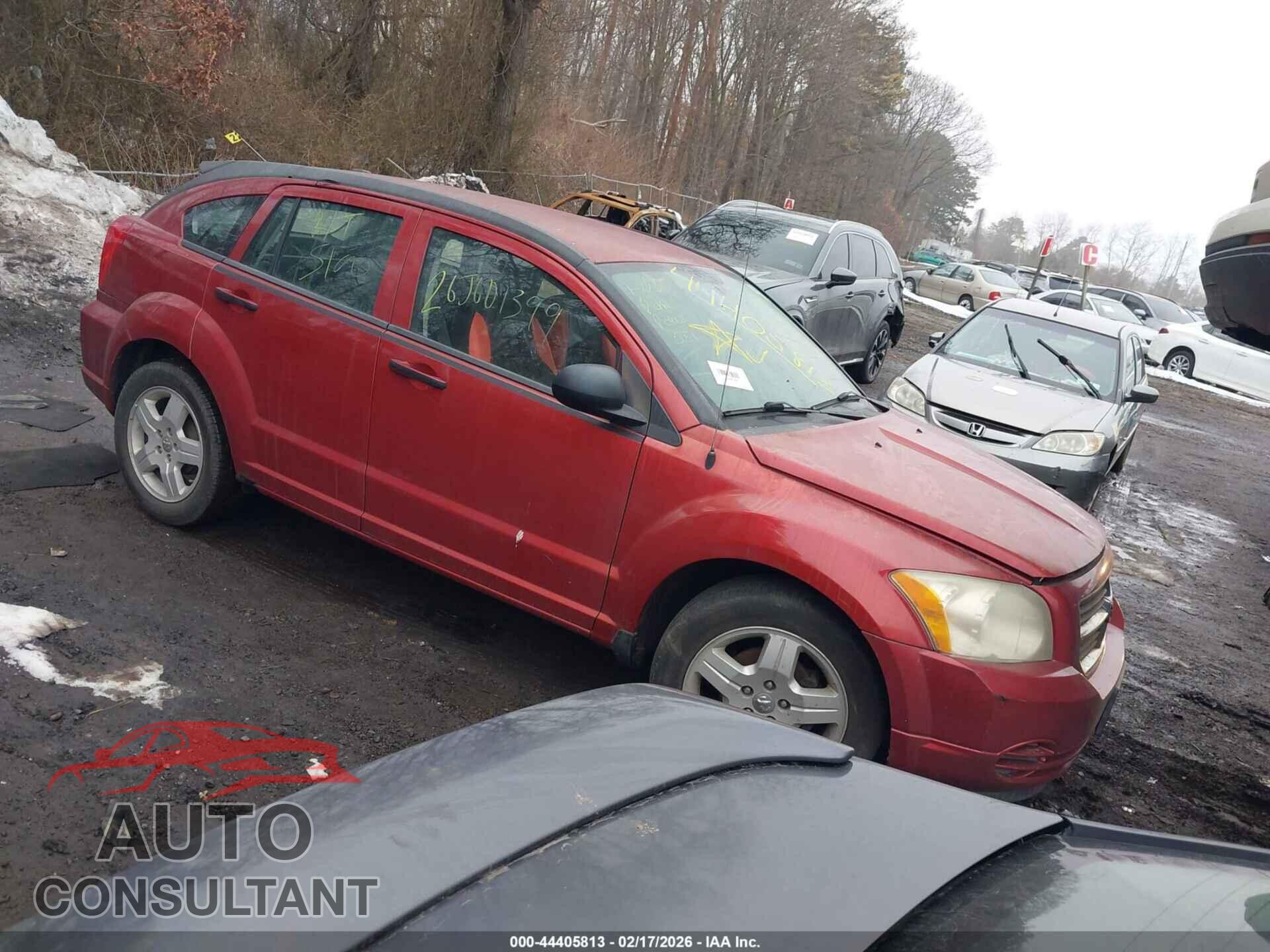 DODGE CALIBER 2009 - 1B3HB48A29D258755