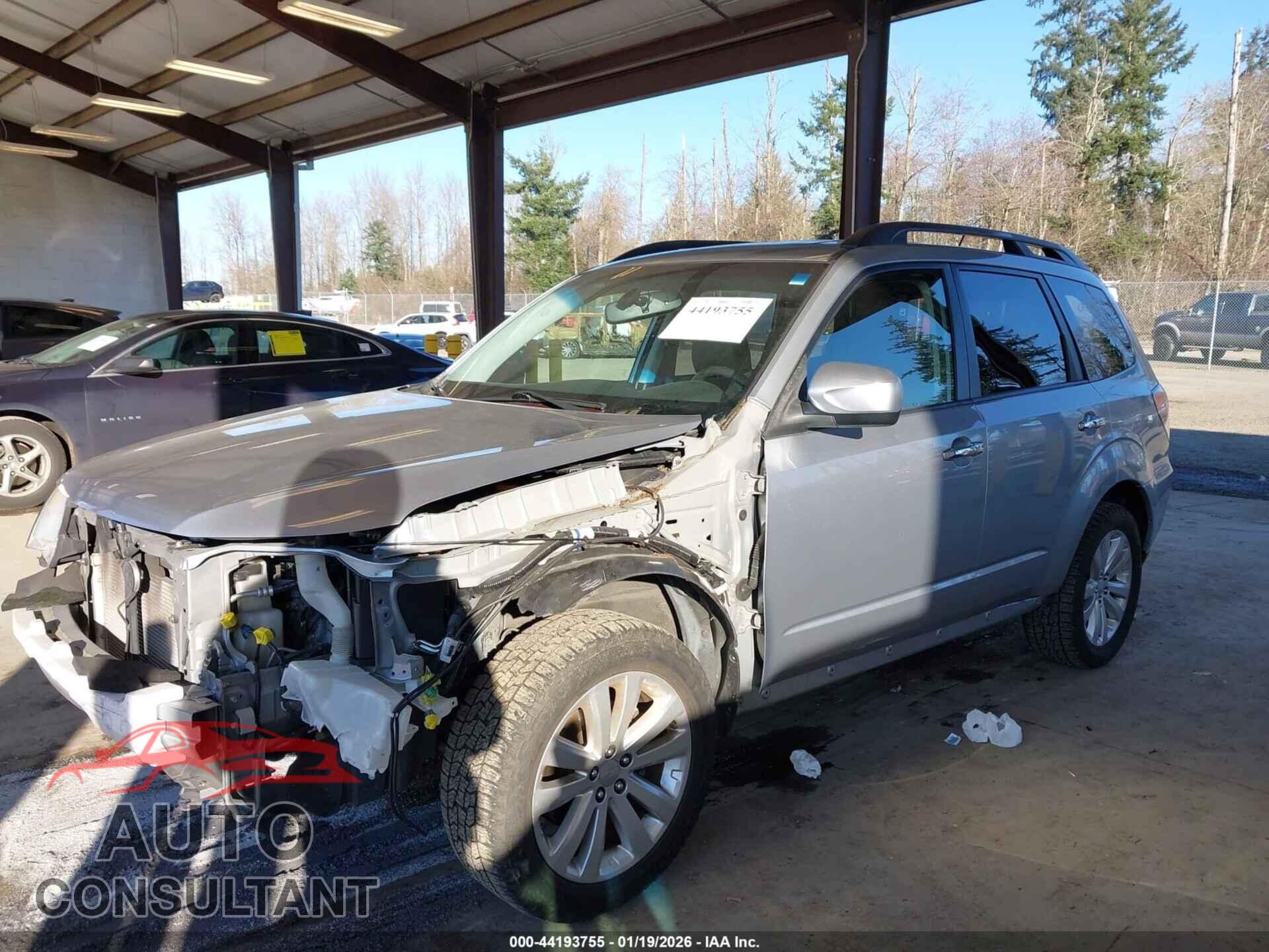 SUBARU FORESTER 2012 - JF2SHAEC0CH456839