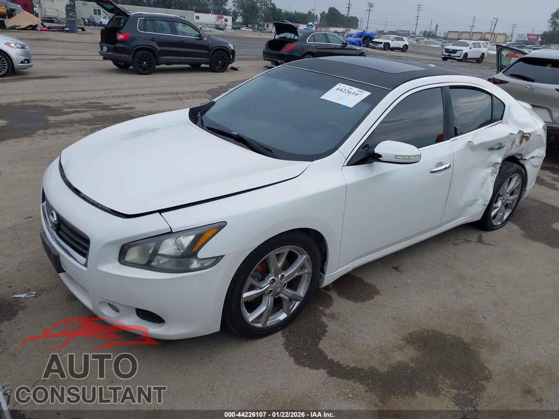 NISSAN MAXIMA 2012 - 1N4AA5AP5CC860138