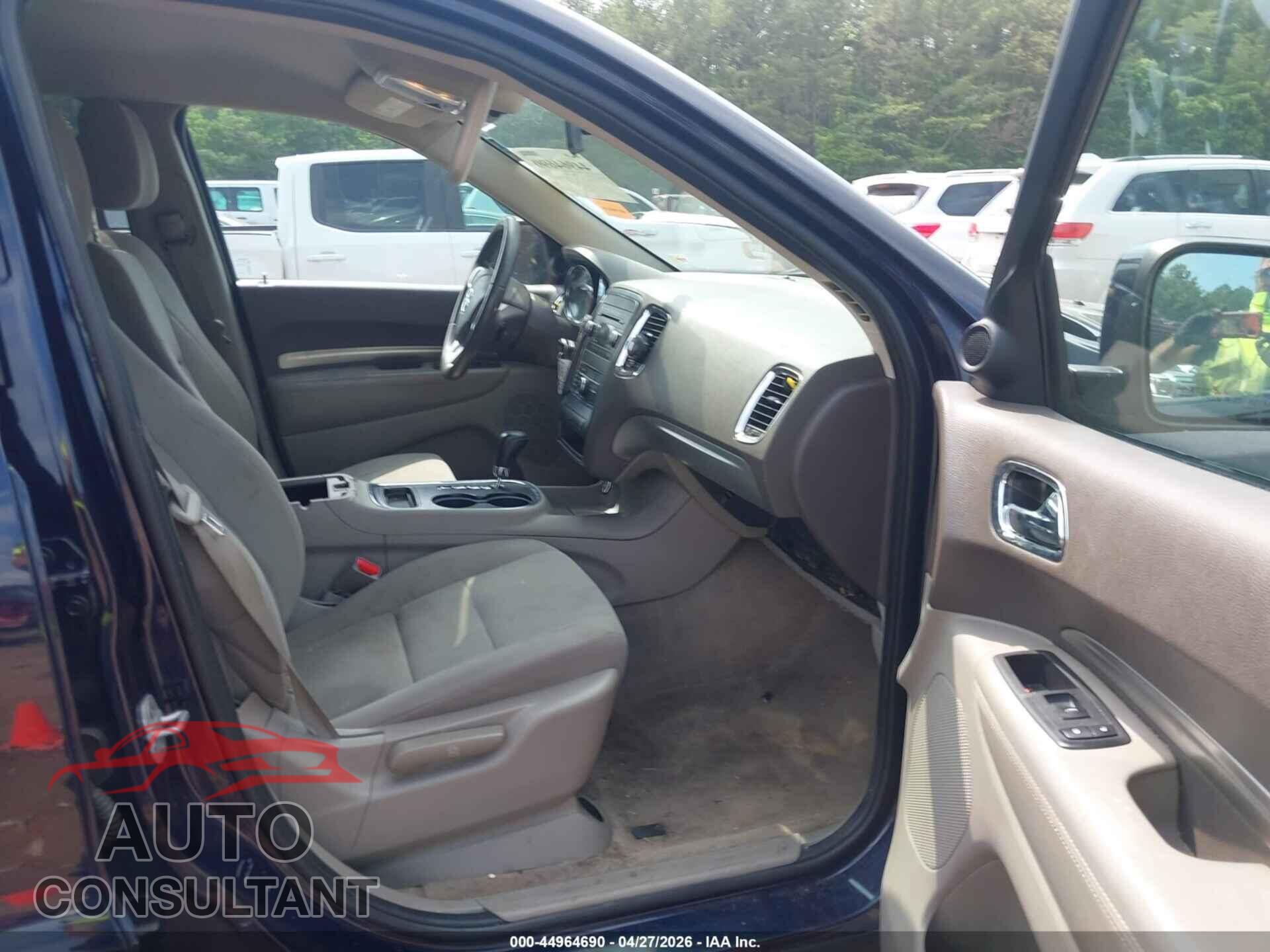 DODGE DURANGO 2013 - 1C4RDJAGXDC682550
