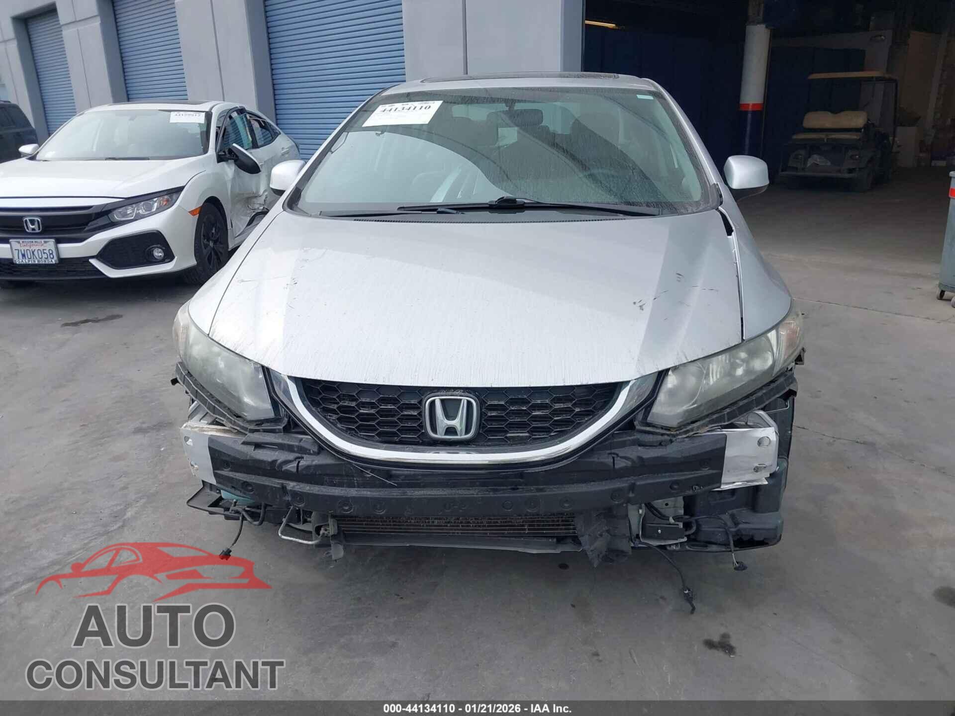 HONDA CIVIC 2013 - 19XFB2F94DE218218