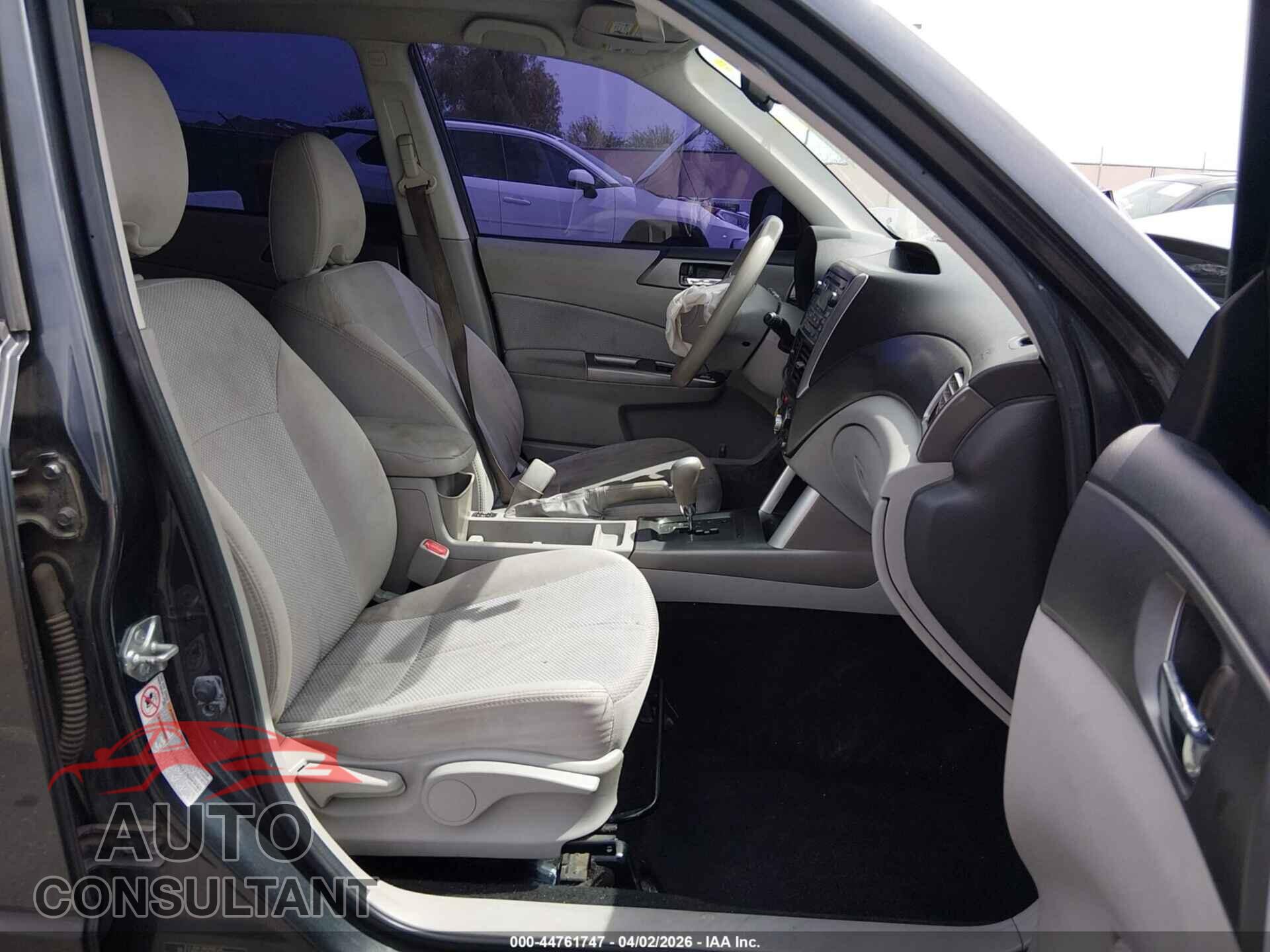 SUBARU FORESTER 2012 - JF2SHADC4CH433033