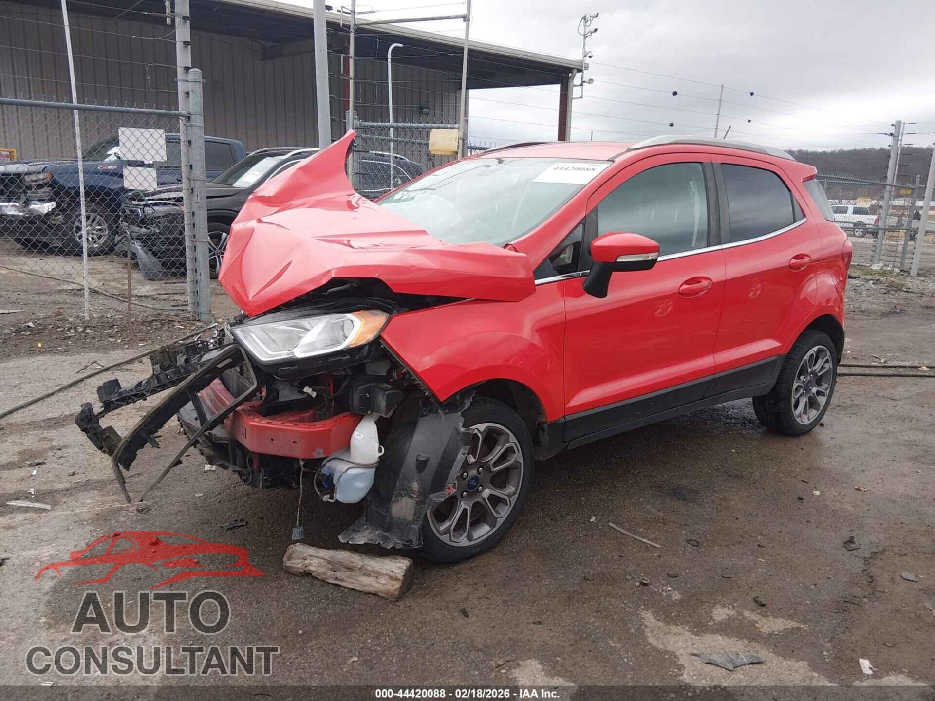 FORD ECOSPORT 2021 - MAJ6S3KL2MC436694