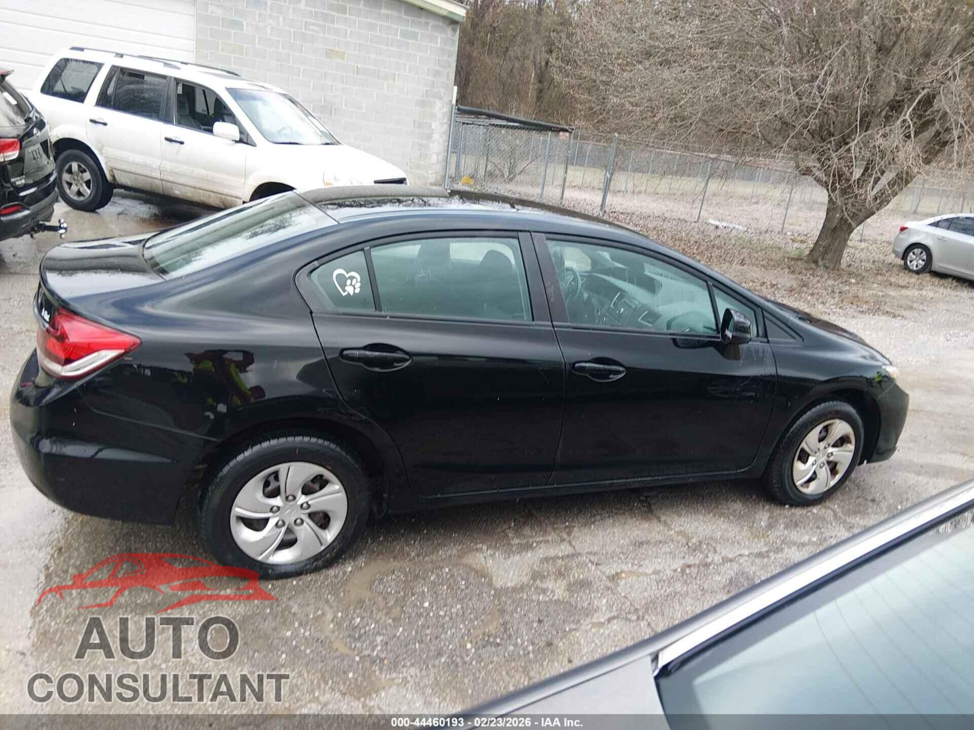 HONDA CIVIC 2013 - 19XFB2F53DE044512