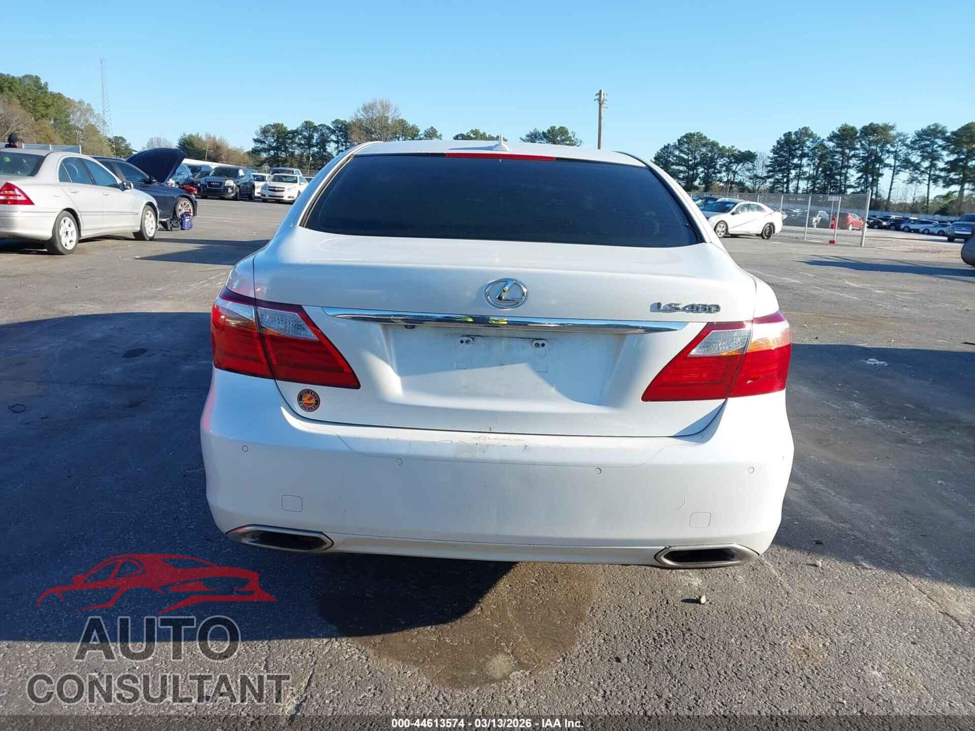 LEXUS LS 460 2012 - JTHBL5EF7C5108552