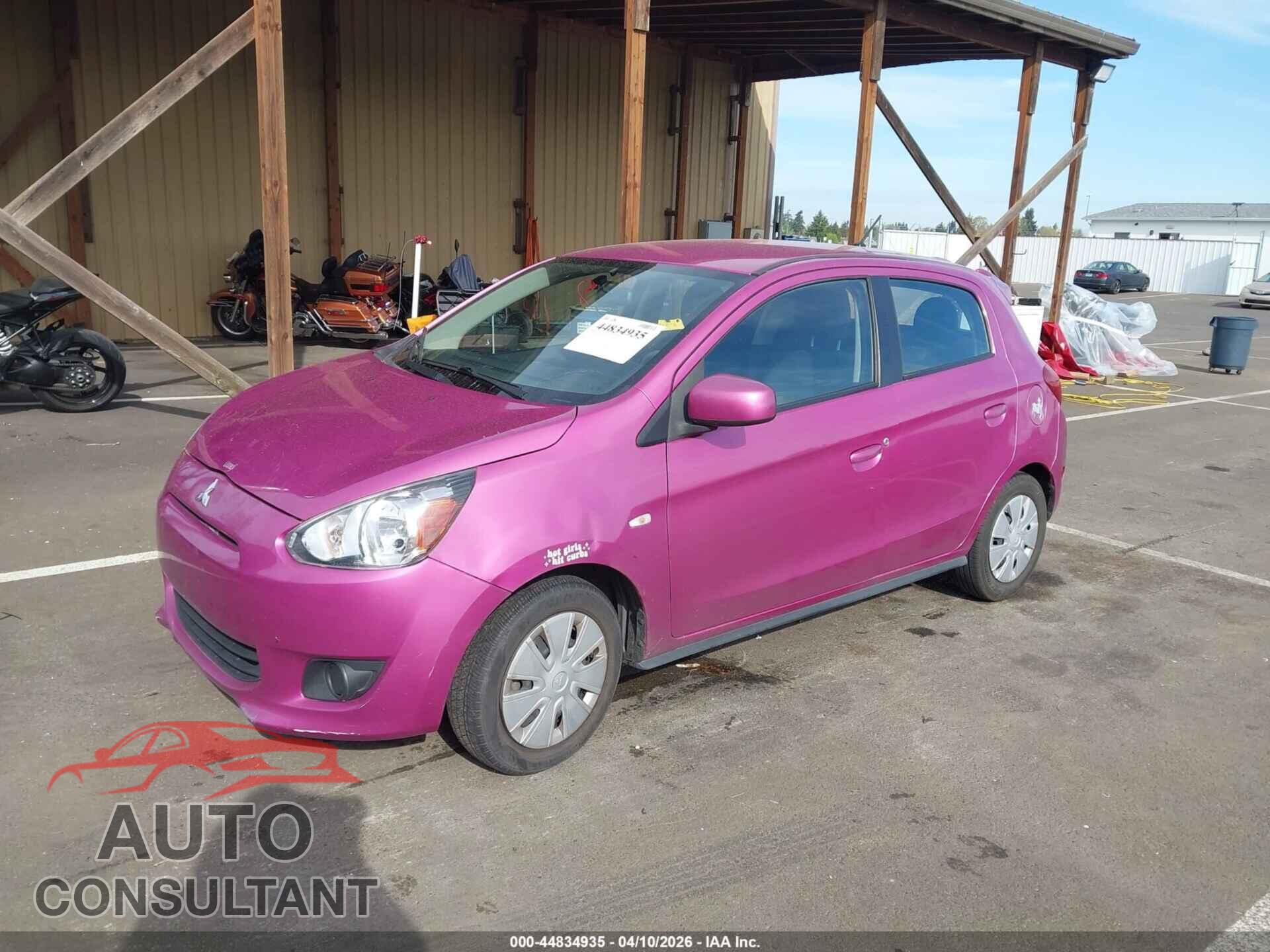 MITSUBISHI MIRAGE 2015 - ML32A3HJ9FH052972