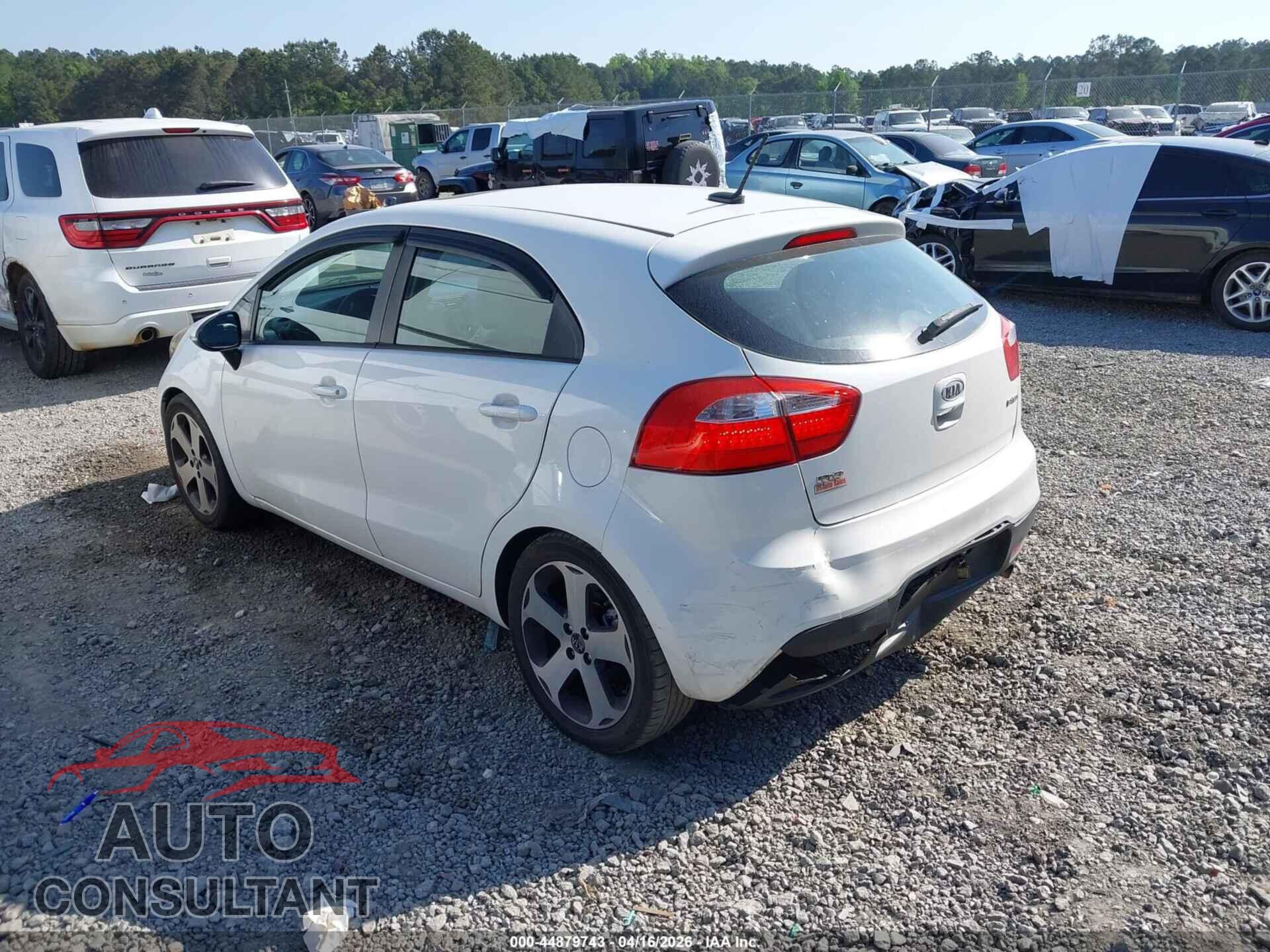 KIA RIO5 2012 - KNADN5A30C6061503