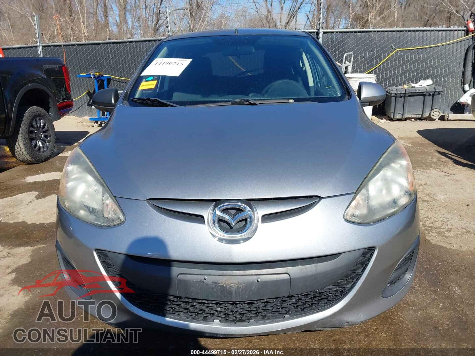 MAZDA MAZDA2 2013 - JM1DE1KY0D0161904