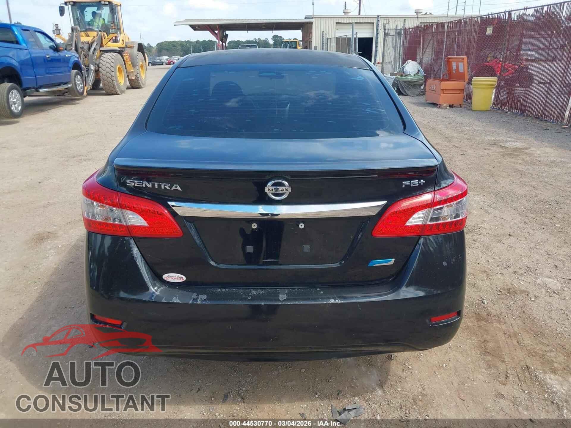 NISSAN SENTRA 2013 - 3N1AB7AP6DL678122