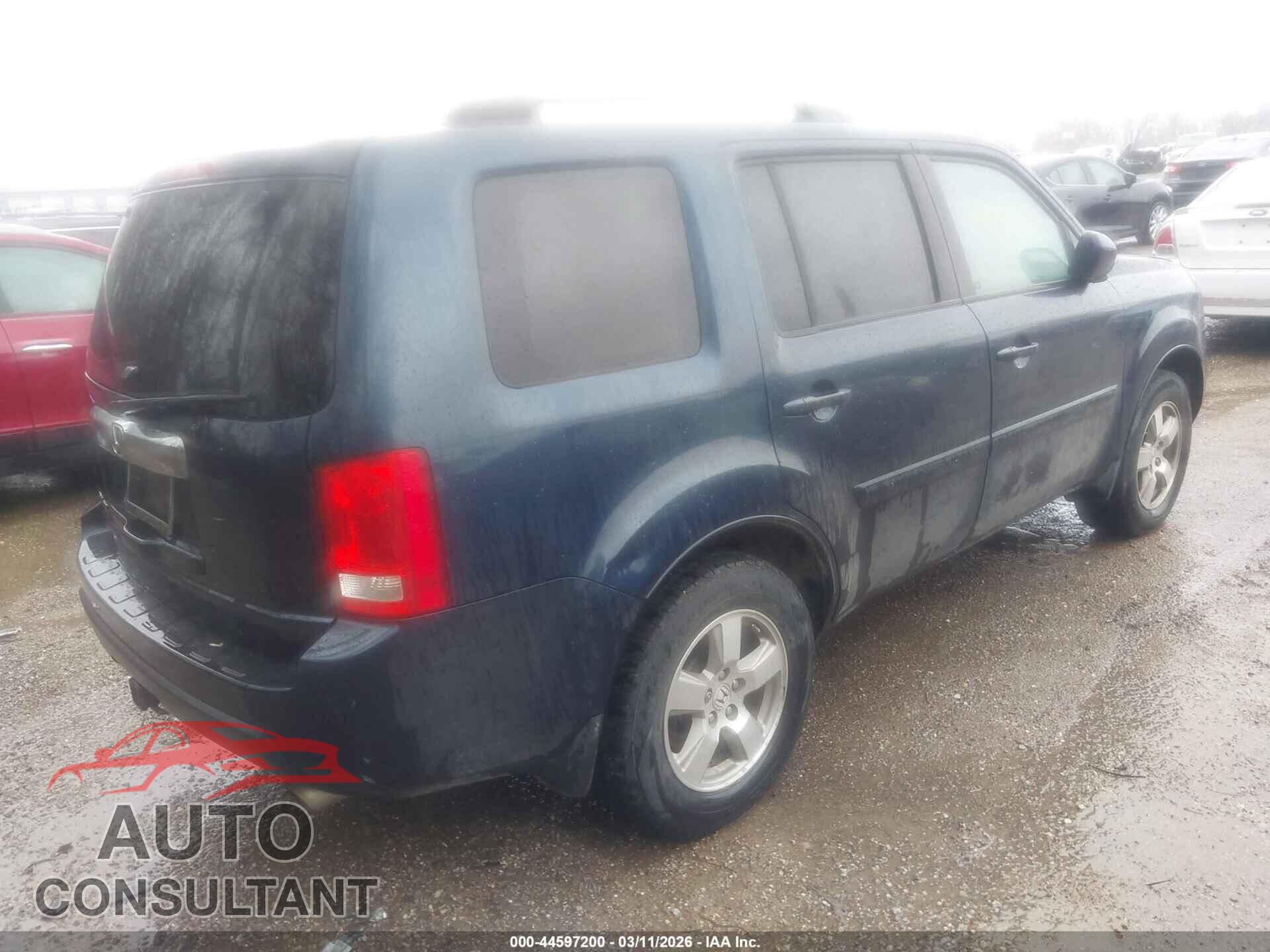 HONDA PILOT 2011 - 5FNYF3H76BB042066
