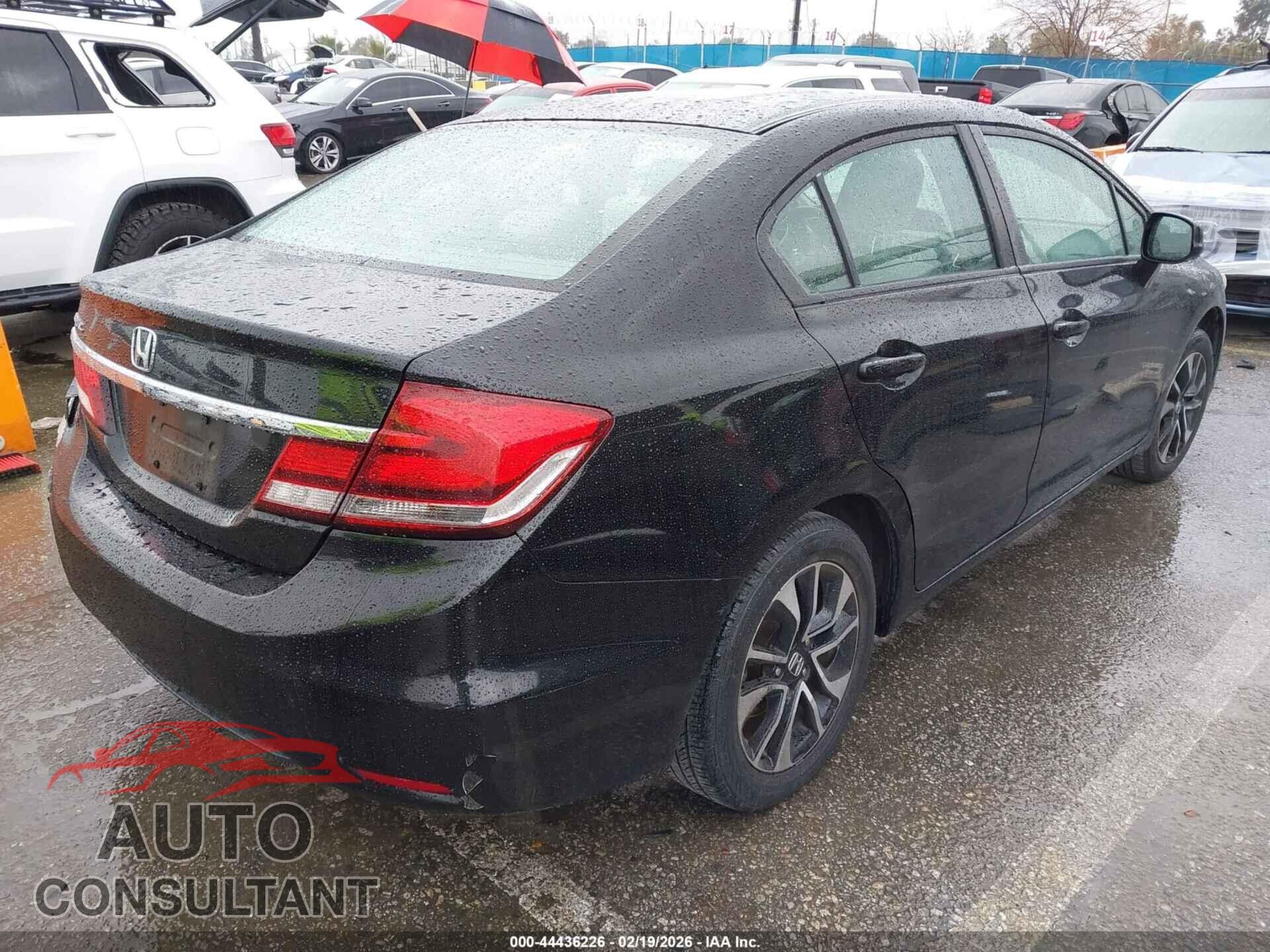 HONDA CIVIC 2013 - 2HGFB2F86DH516475