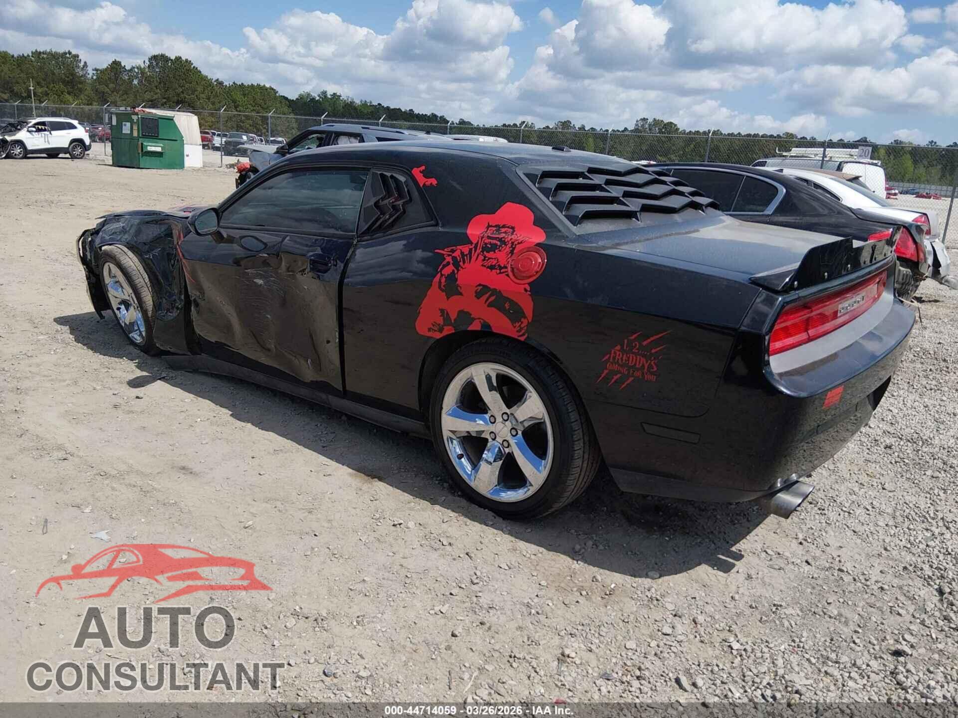DODGE CHALLENGER 2013 - 2C3CDYBT5DH524886