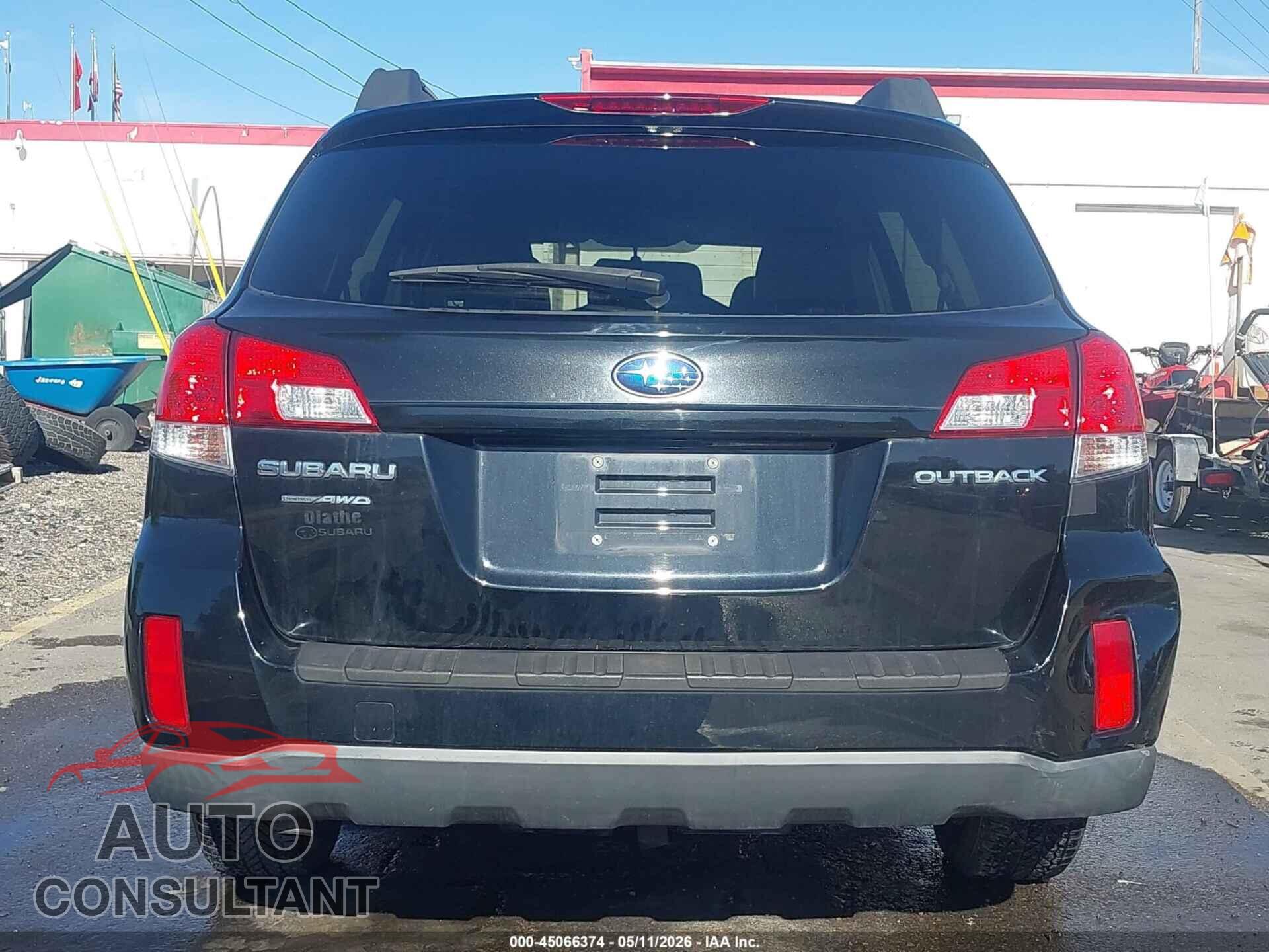 SUBARU OUTBACK 2011 - 4S4BRCCC5B3341817