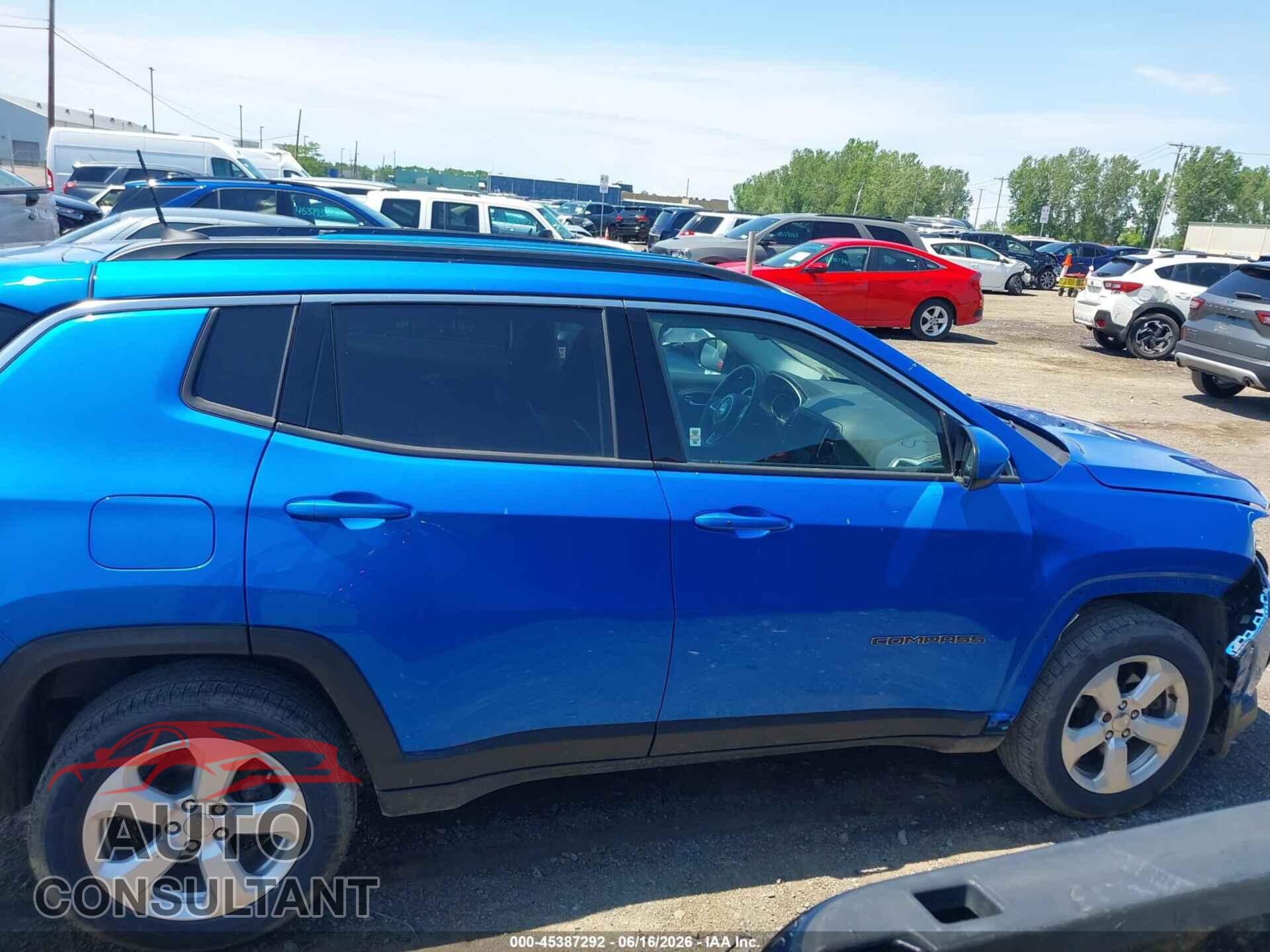 JEEP COMPASS 2019 - 3C4NJDBB7KT593757