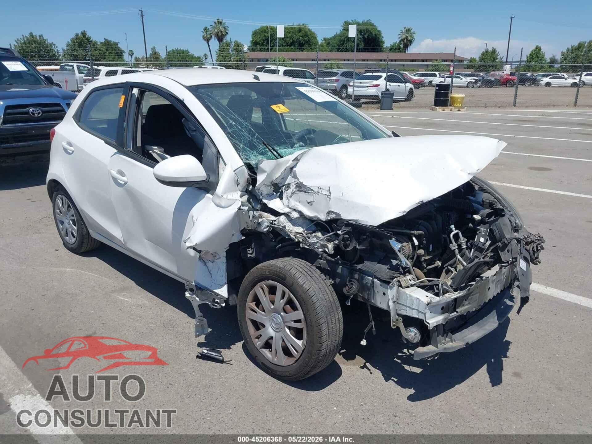 MAZDA MAZDA2 2012 - JM1DE1KZ8C0138149