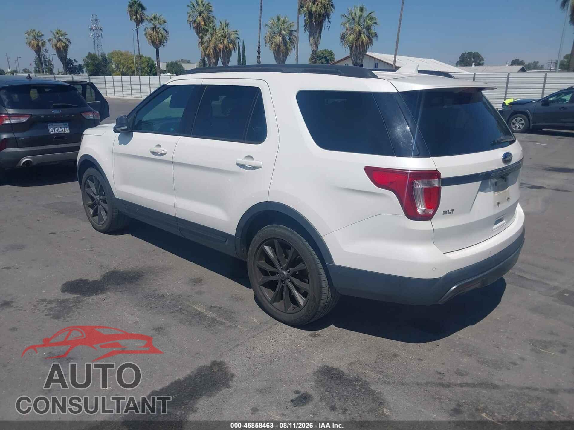 FORD EXPLORER 2017 - 1FM5K8D86HGE12713