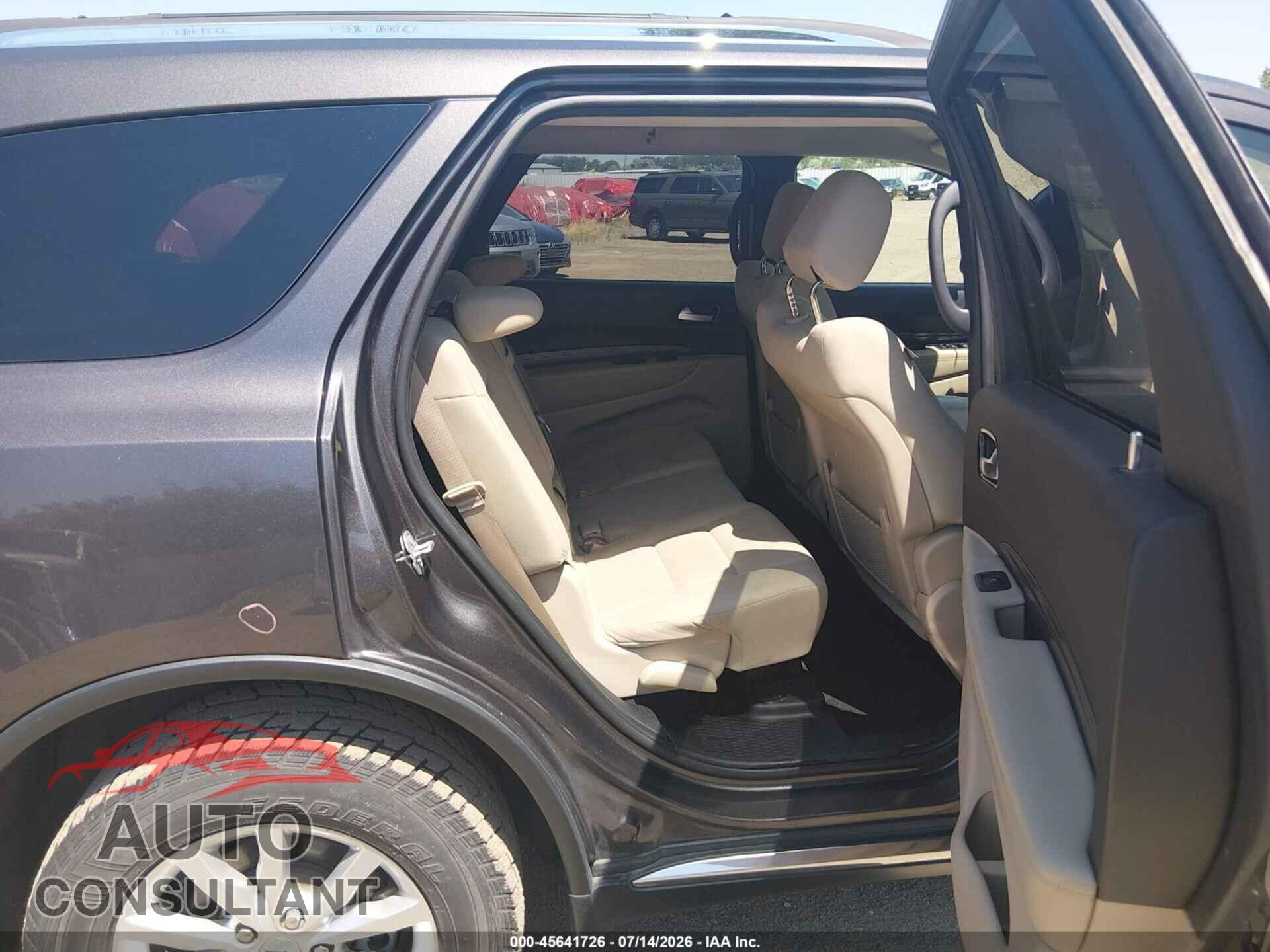 DODGE DURANGO 2021 - 1C4RDJAG3MC544574