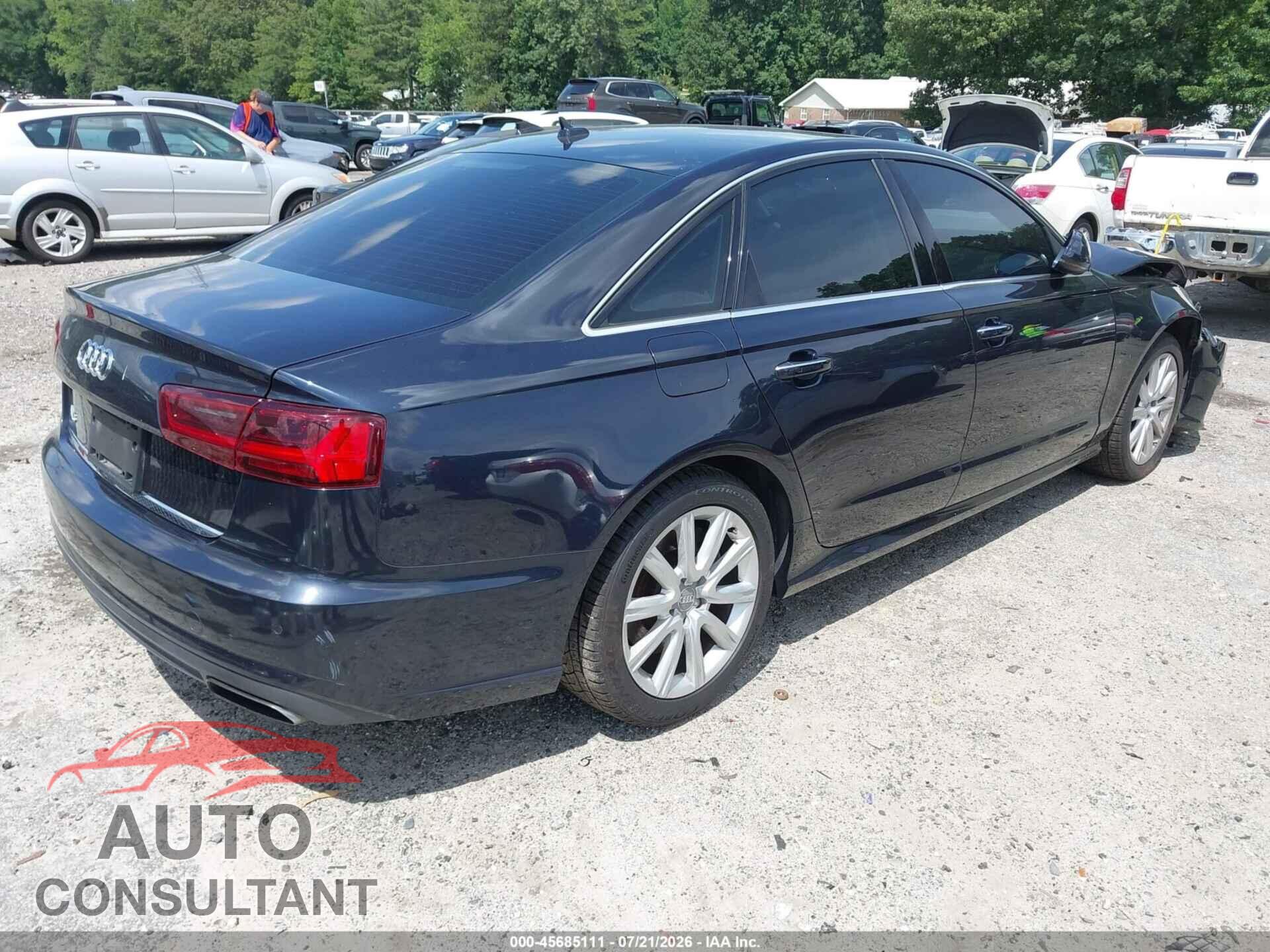 AUDI A6 2016 - WAUDFAFC8GN050596