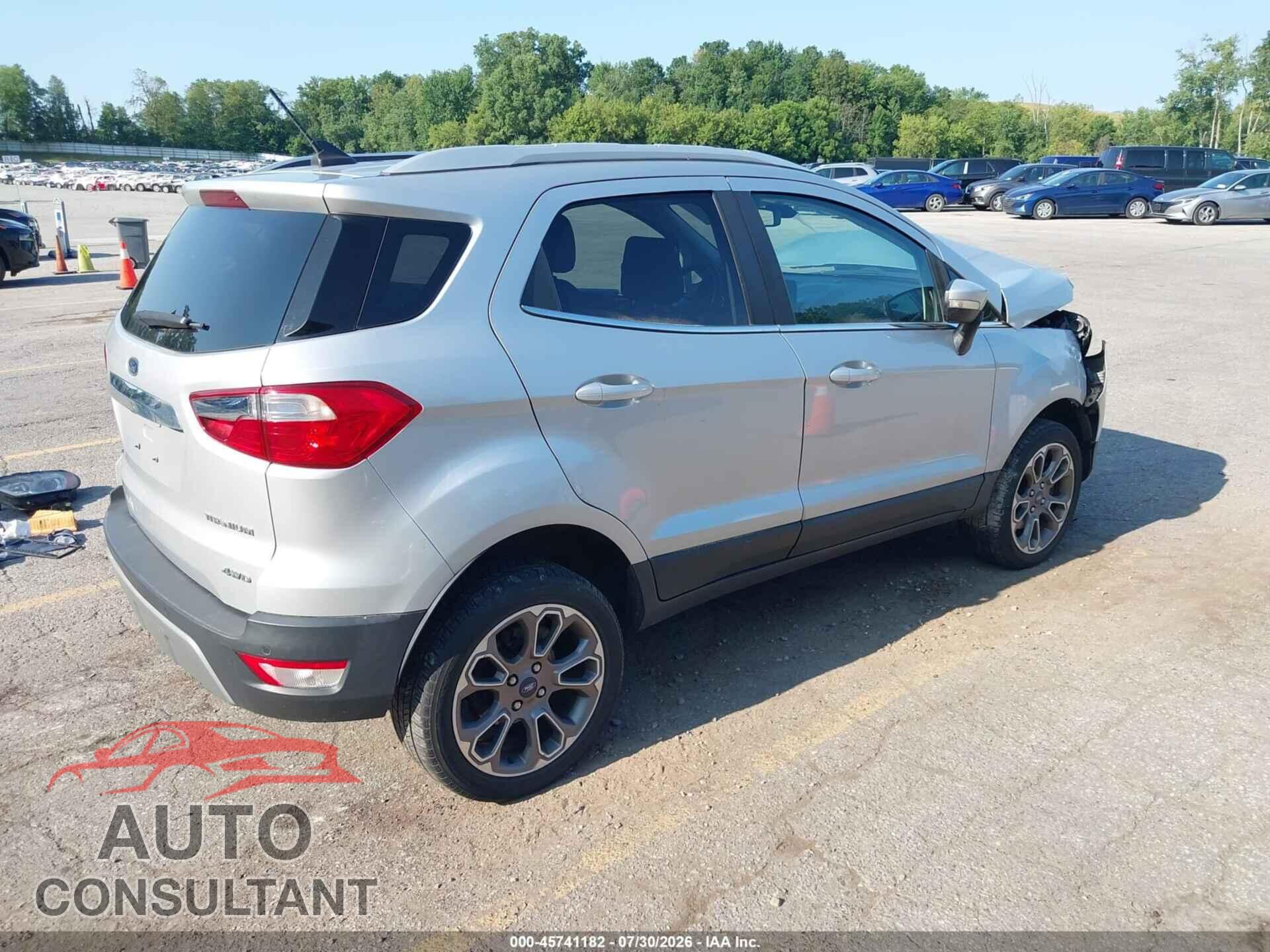 FORD ECOSPORT 2019 - MAJ6S3KL2KC268052