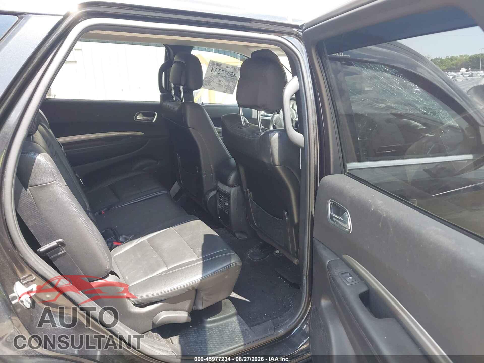 DODGE DURANGO 2013 - 1C4RDJAG1DC697227