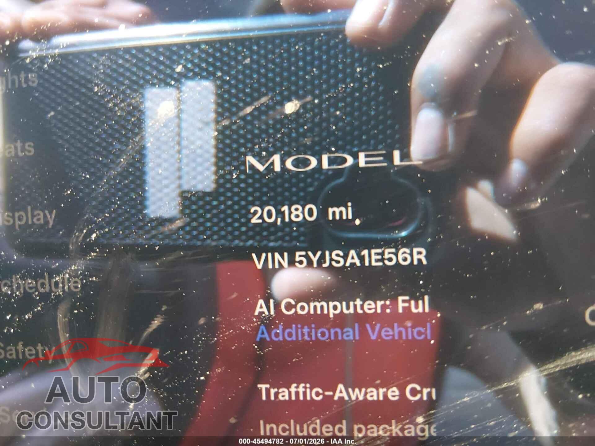 TESLA MODEL S 2024 - 5YJSA1E56RF545294