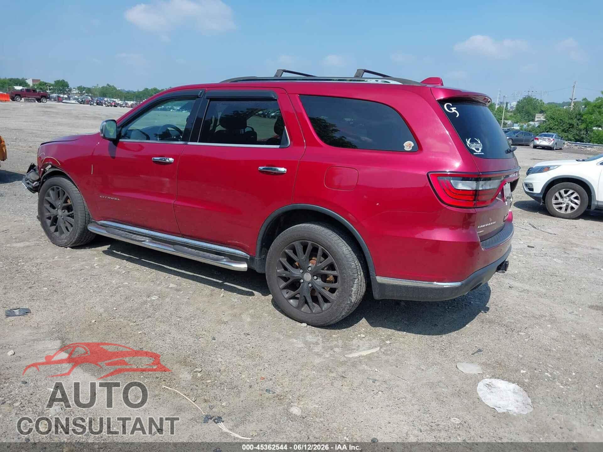 DODGE DURANGO 2015 - 1C4RDJEG1FC236588