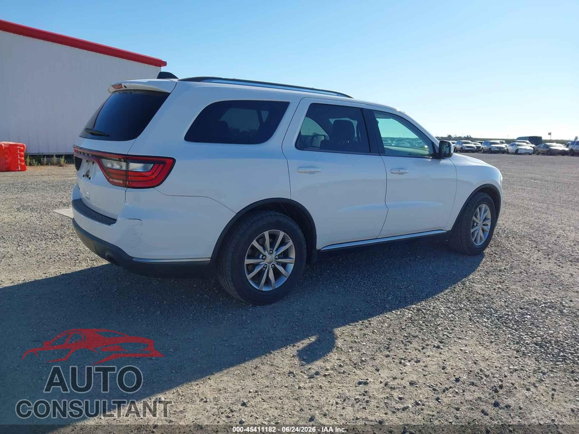 DODGE DURANGO 2016 - 1C4RDHAG5GC466456
