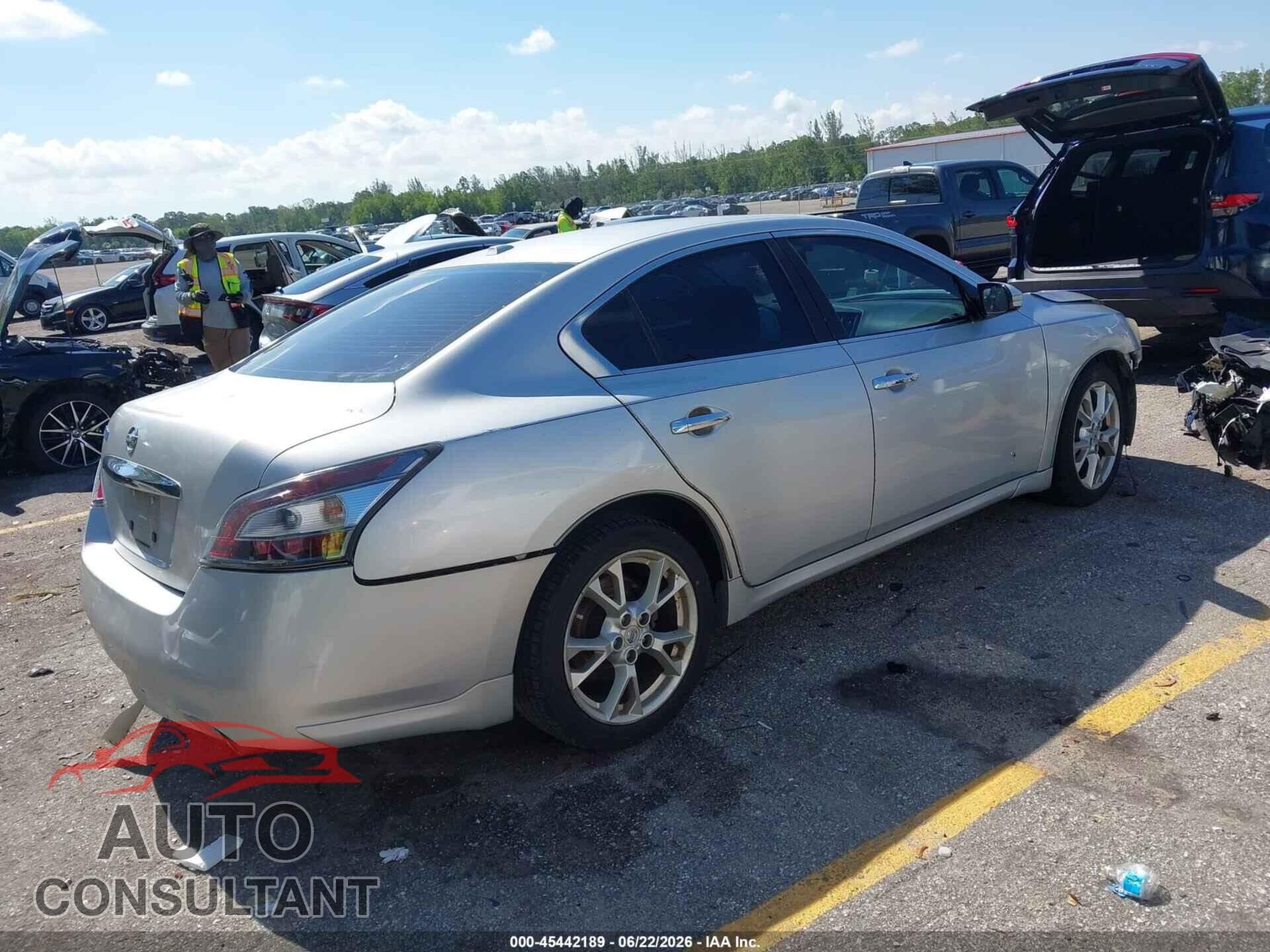 NISSAN MAXIMA 2012 - 1N4AA5AP3CC844049