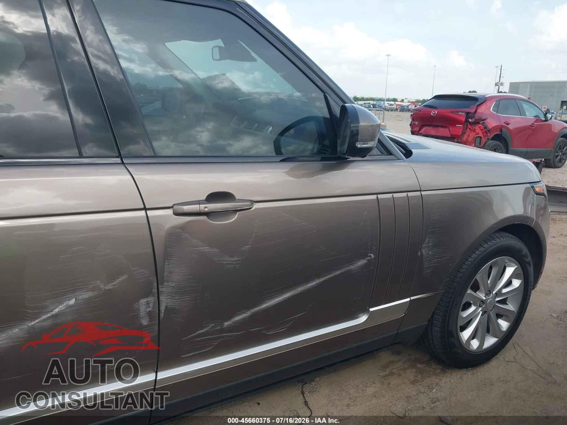 LAND ROVER RANGE ROVER 2015 - SALGS2VFXFA215446