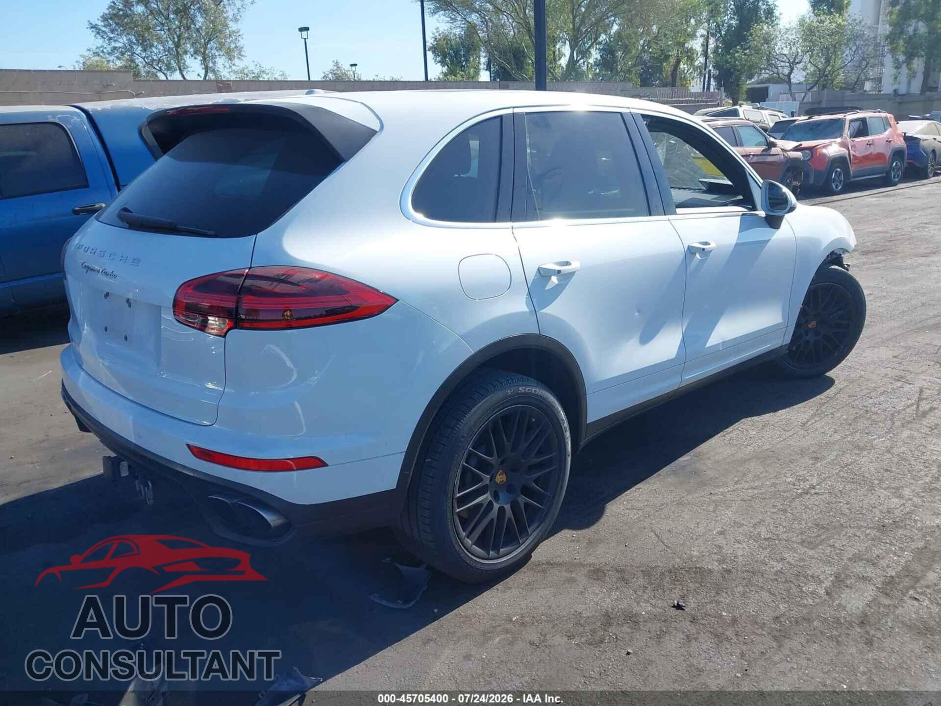 PORSCHE CAYENNE 2015 - WP1AC2A24FLA80531