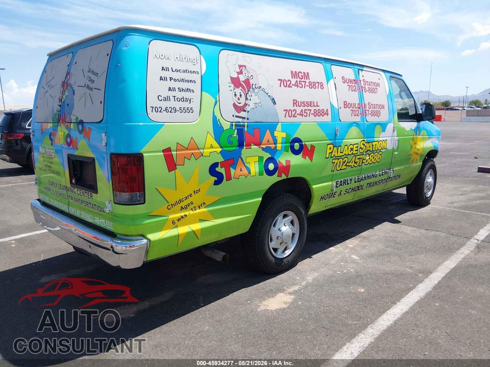 FORD E-350 SUPER DUTY 2013 - 1FBSS3BL0DDA05150