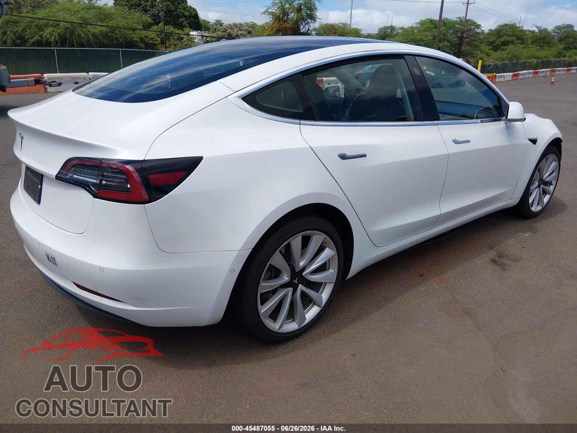 TESLA MODEL 3 2019 - 5YJ3E1EA2KF472596