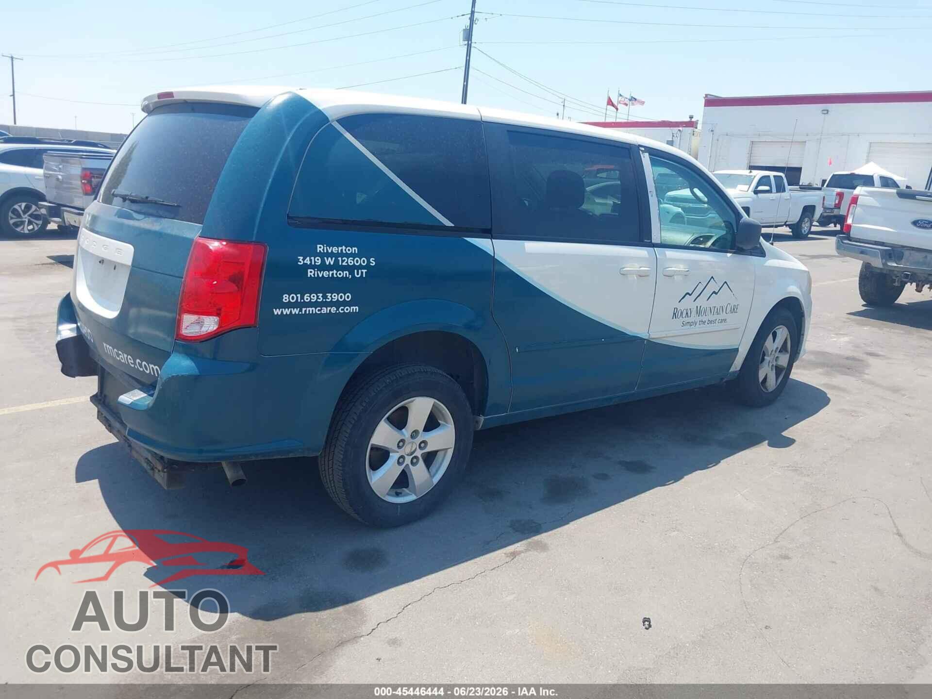 DODGE GRAND CARAVAN 2013 - 2C4RDGBG2DR533171