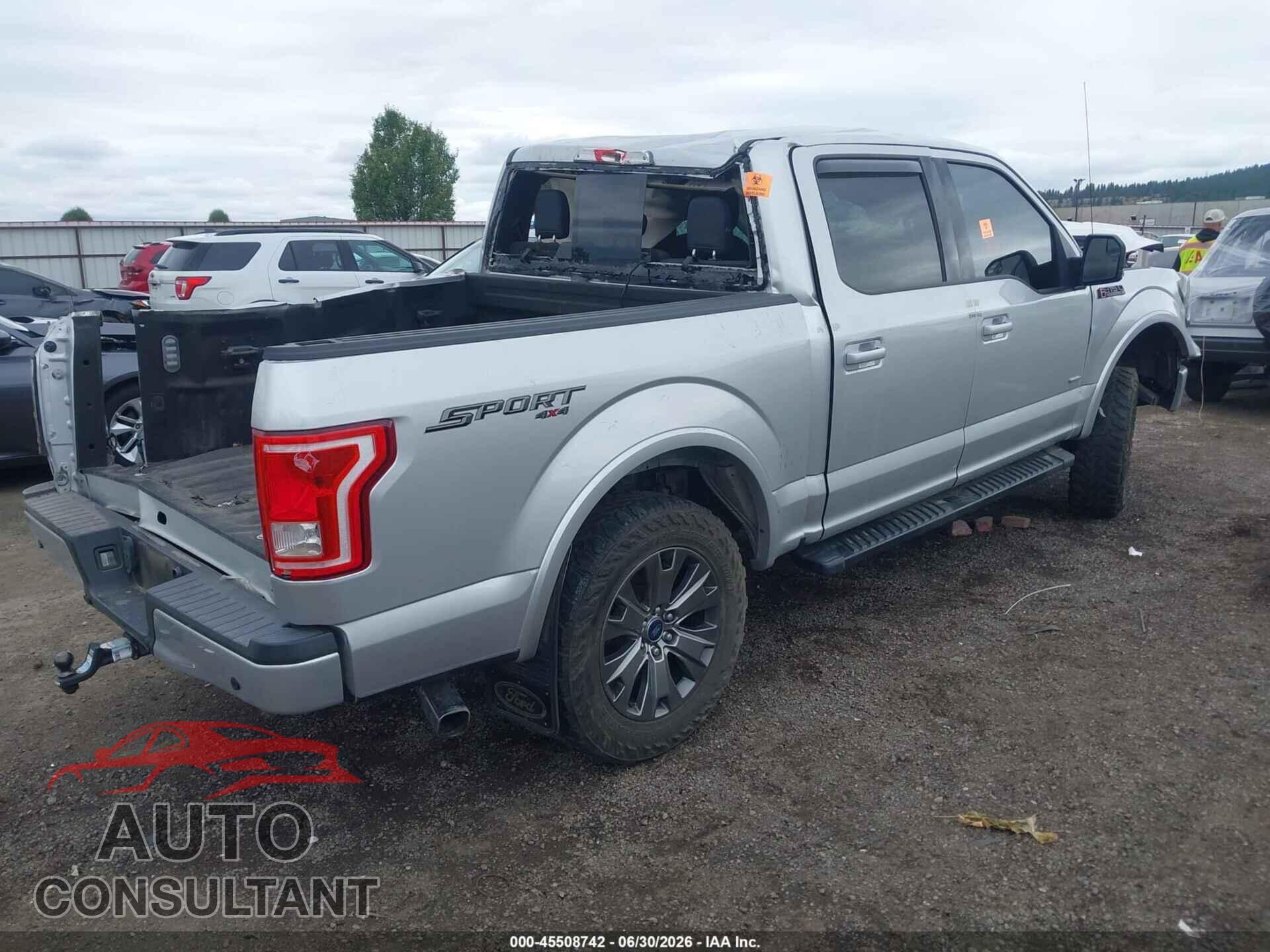 FORD F-150 2017 - 1FTEW1EG0HFA29068