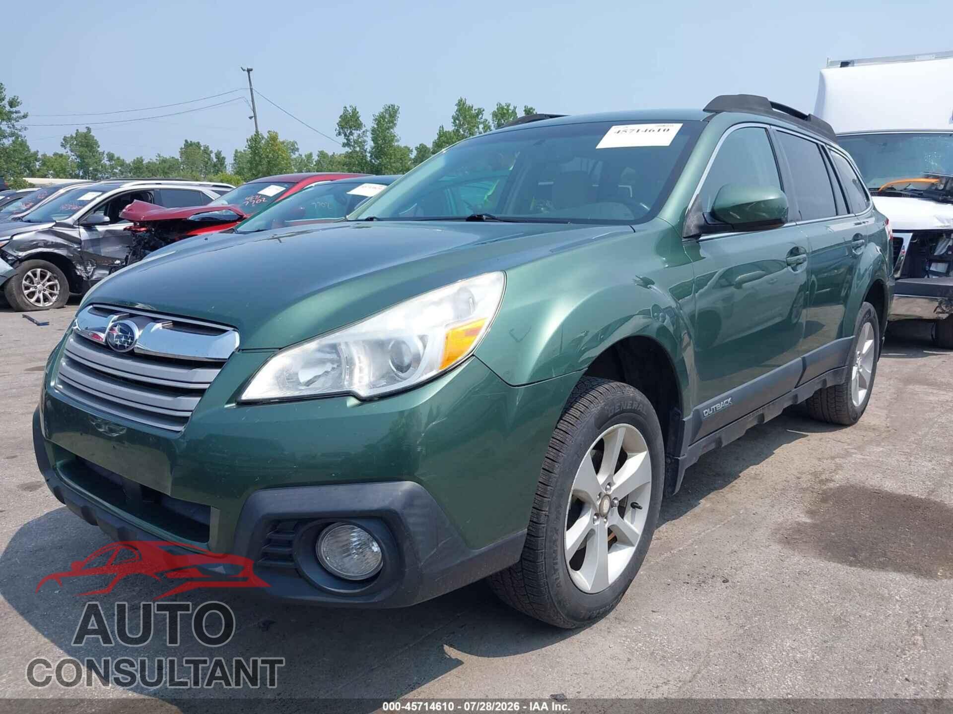 SUBARU OUTBACK 2013 - 4S4BRCCC8D3305803