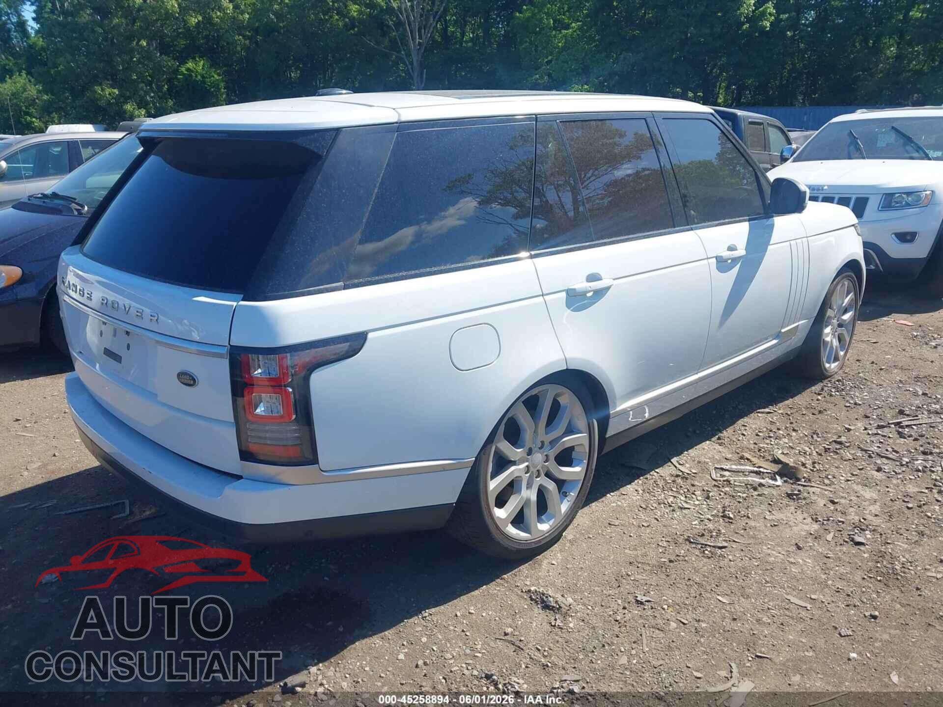 LAND ROVER RANGE ROVER 2015 - SALGS2TF1FA218612