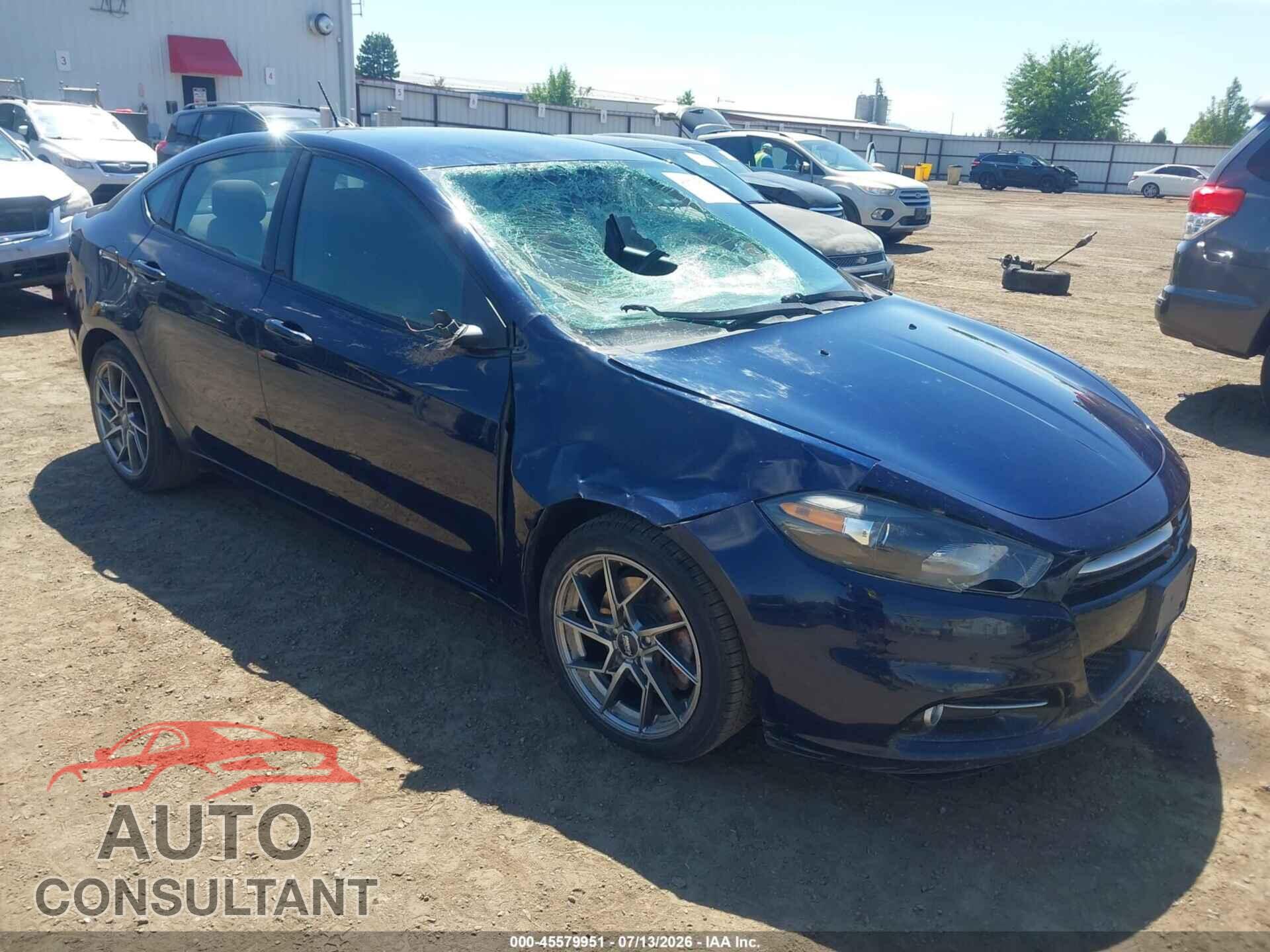 DODGE DART 2014 - 1C3CDFBB5ED914316