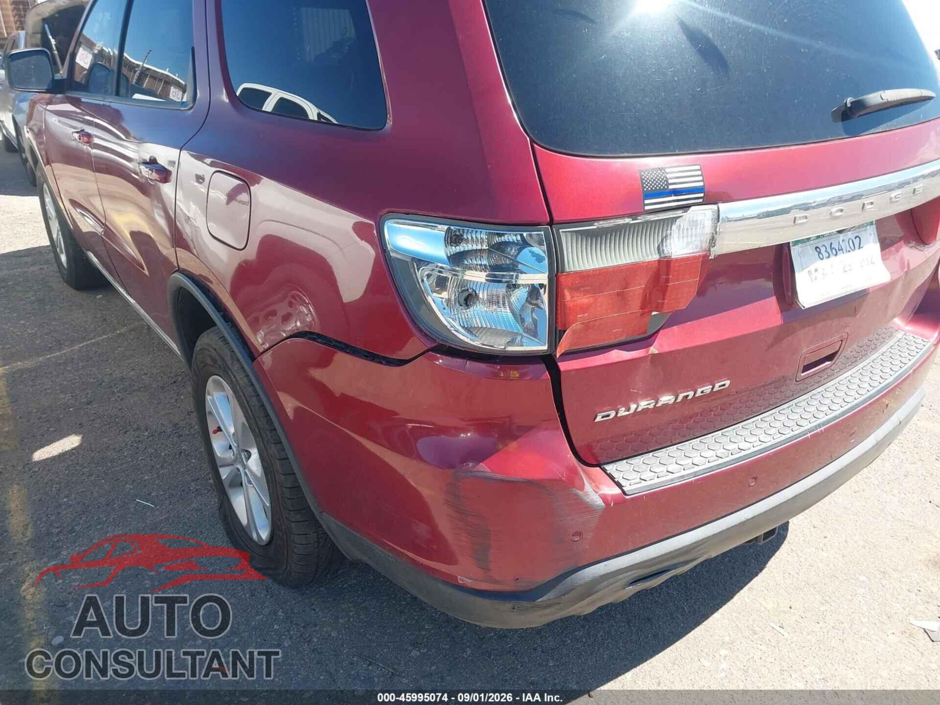 DODGE DURANGO 2013 - 1C4RDHAG0DC669704