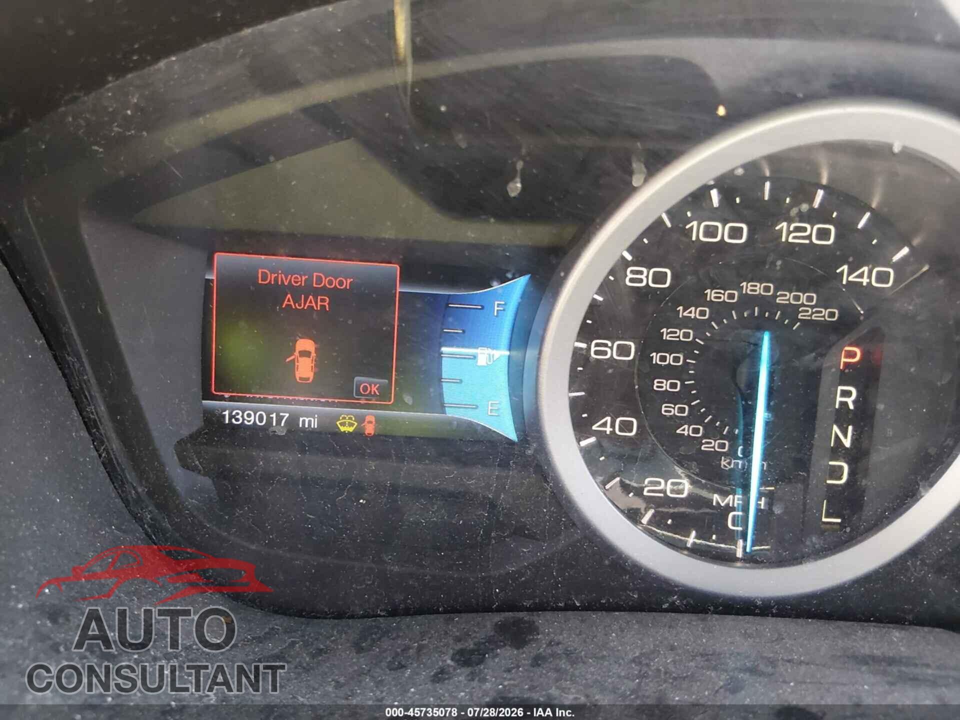 FORD EXPLORER 2013 - 1FM5K7D94DGA04112