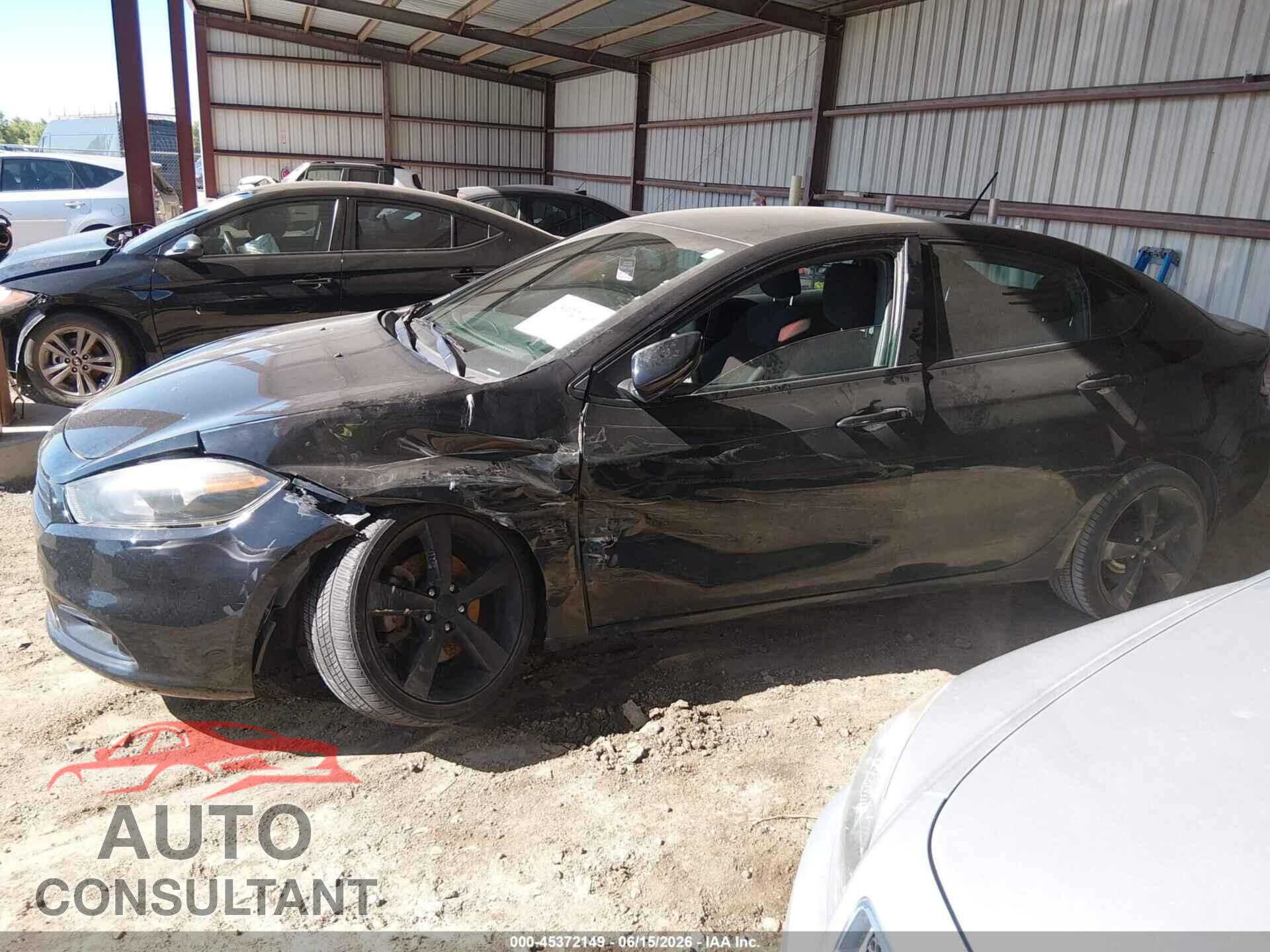 DODGE DART 2015 - 1C3CDFBB5FD344707