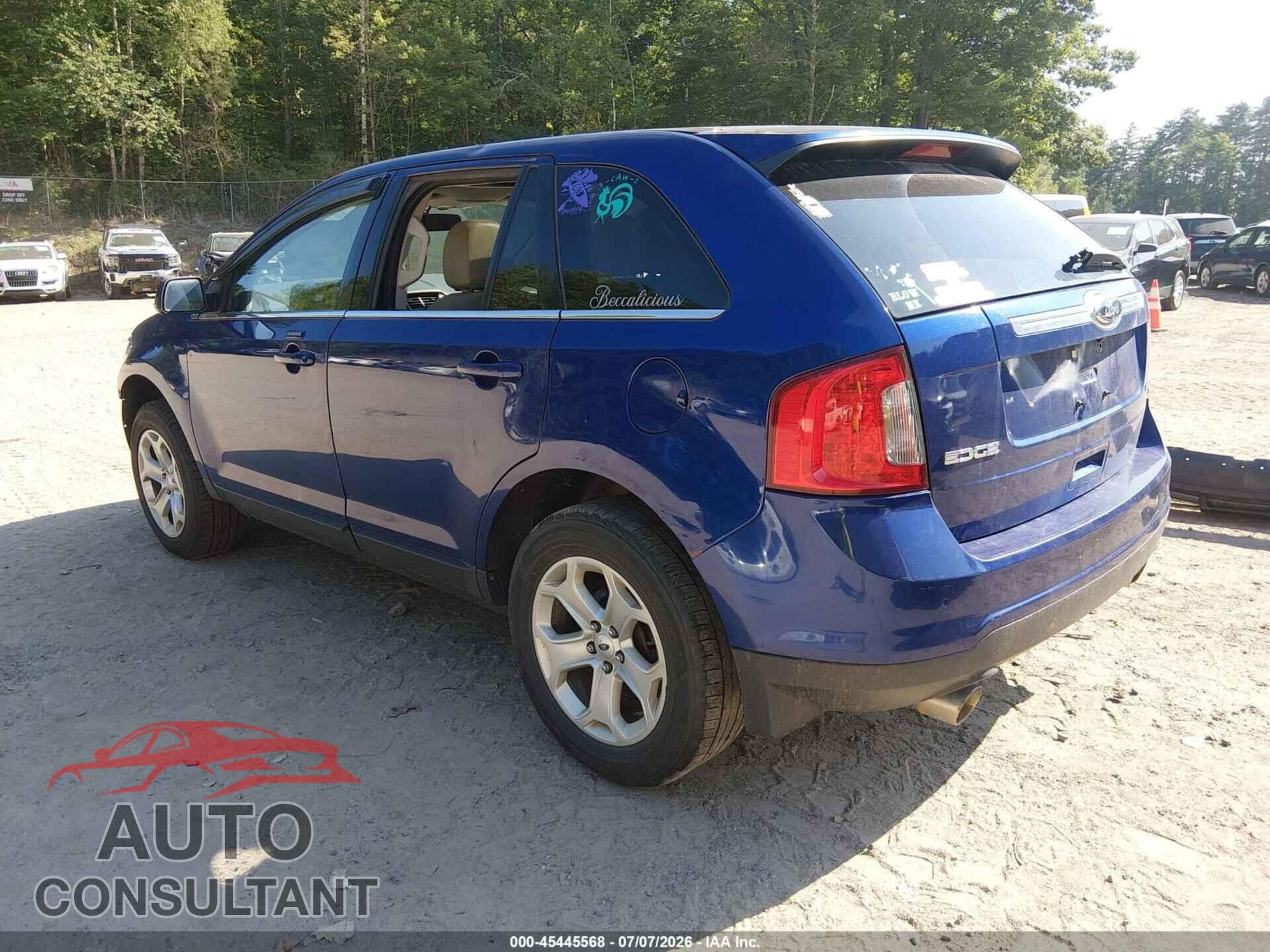 FORD EDGE 2013 - 2FMDK4KC2DBC68672