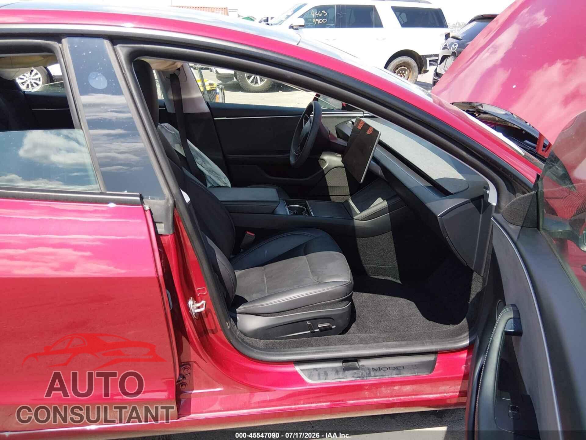 TESLA MODEL 3 2024 - 5YJ3E1EB0RF732691
