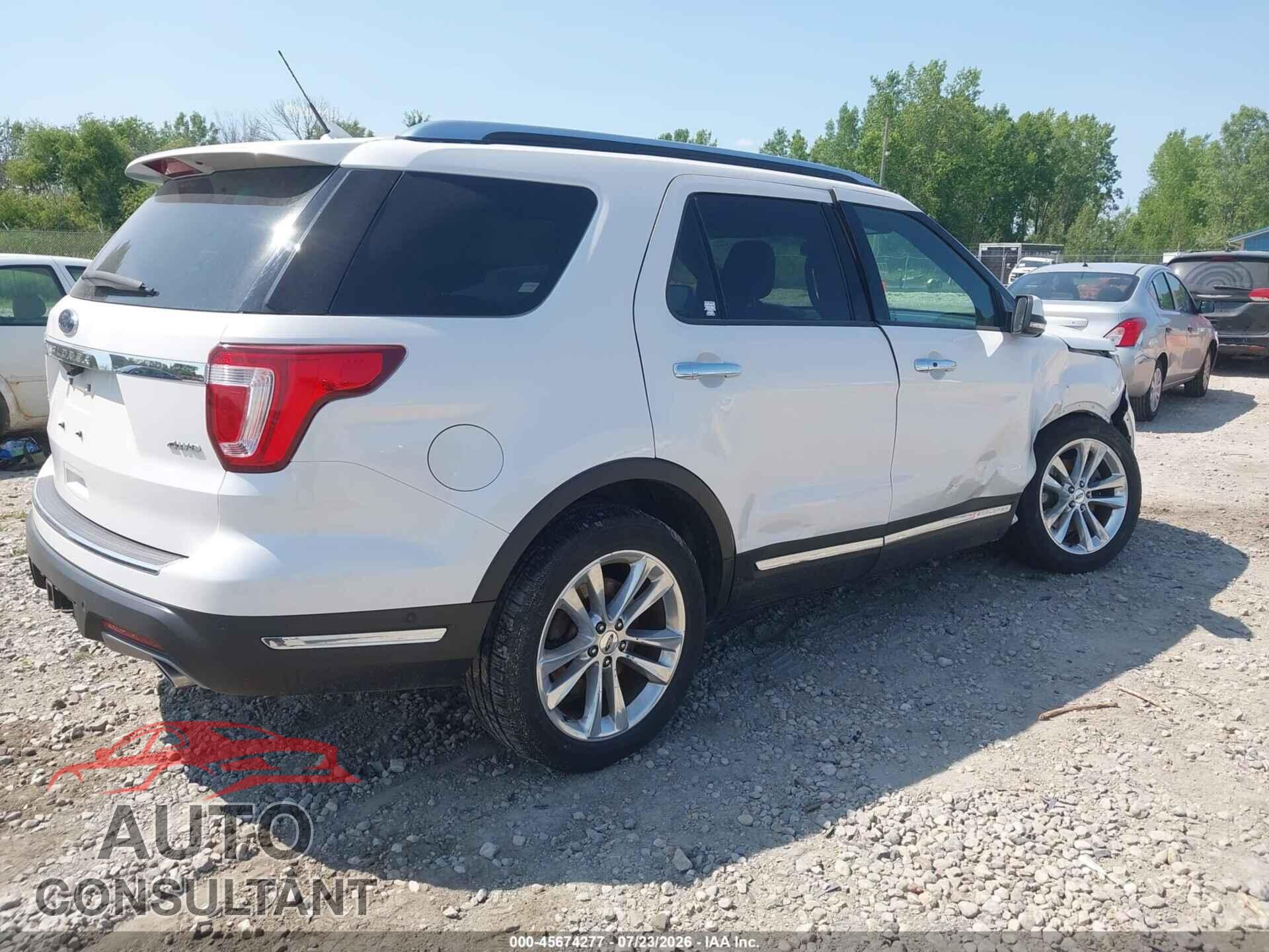 FORD EXPLORER 2018 - 1FM5K8F81JGB40557