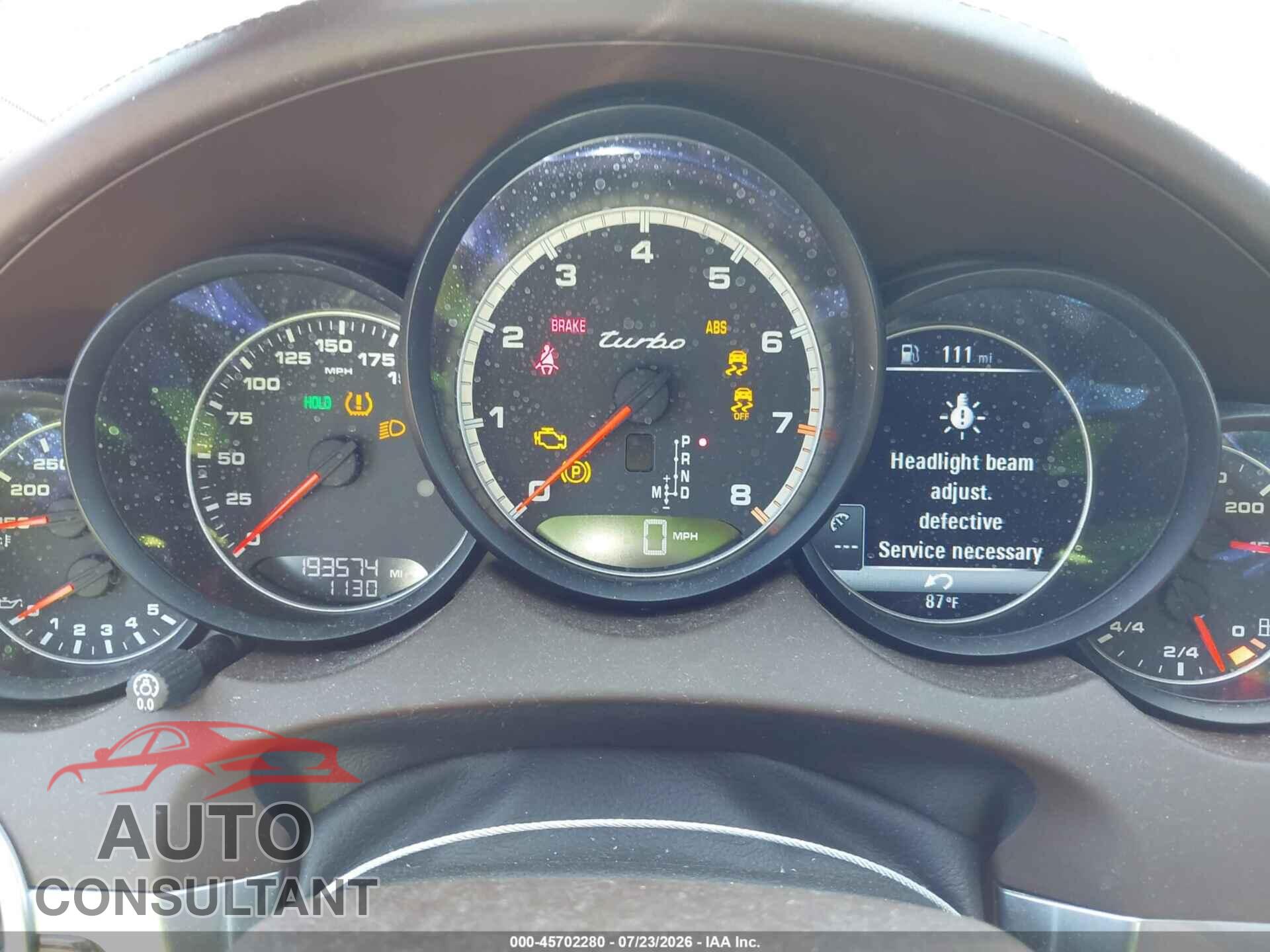 PORSCHE CAYENNE 2015 - WP1AC2A21FLA82088