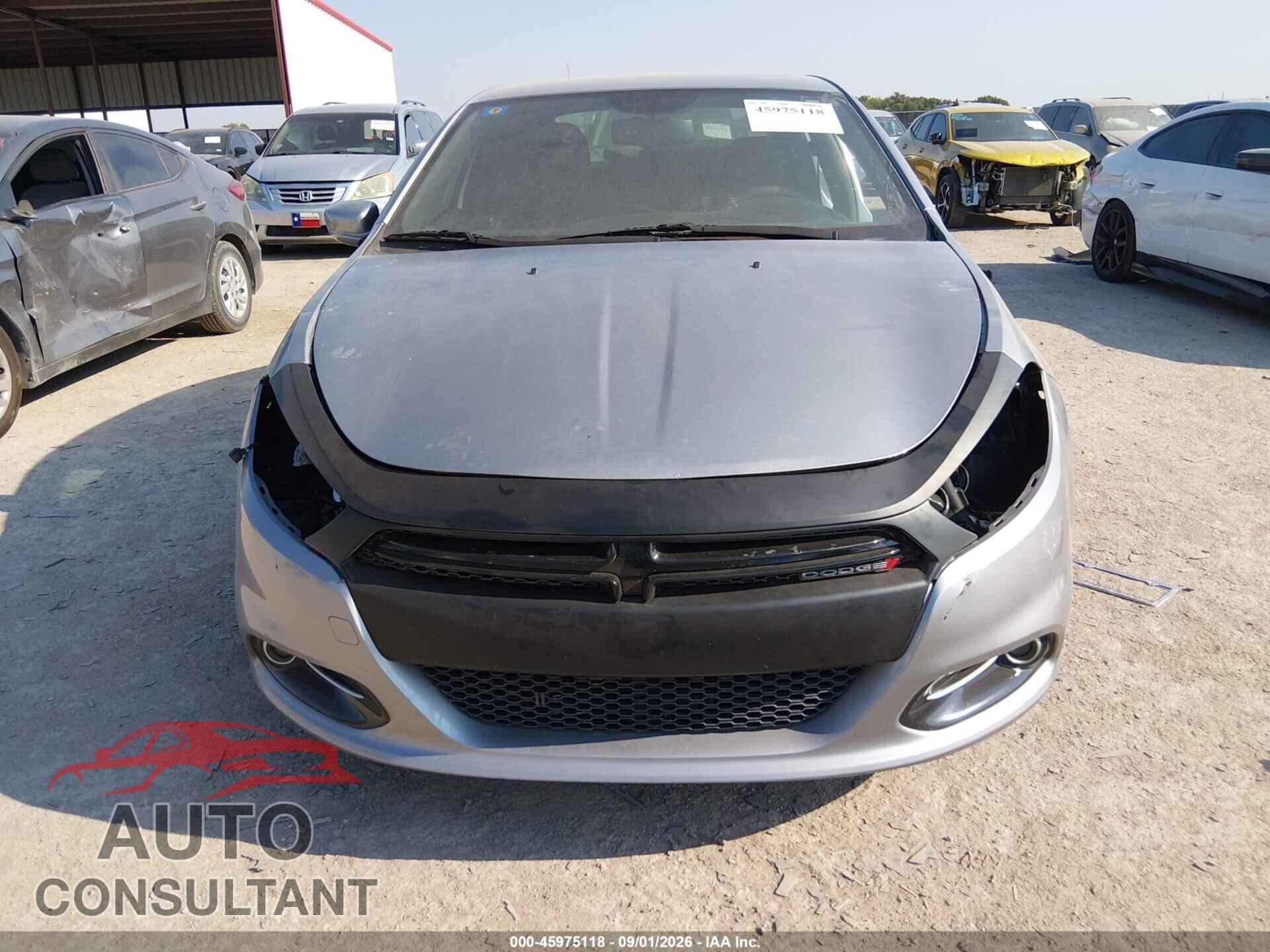 DODGE DART 2014 - 1C3CDFBB5ED745740