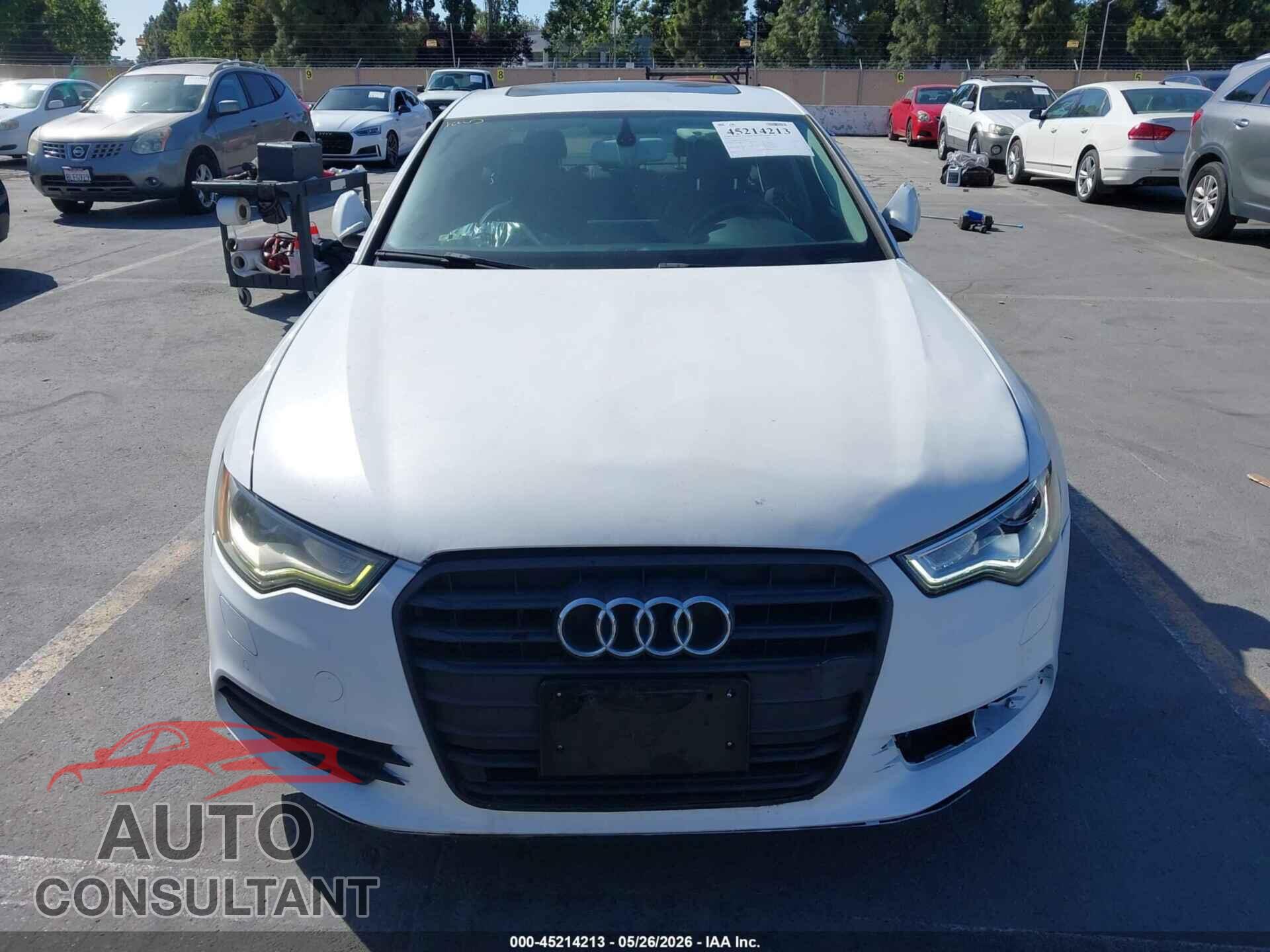 AUDI A6 2012 - WAUDFAFC3CN163690