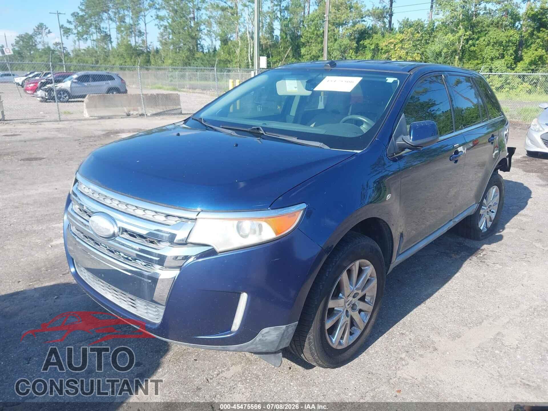 FORD EDGE 2012 - 2FMDK3KC6CBA19820