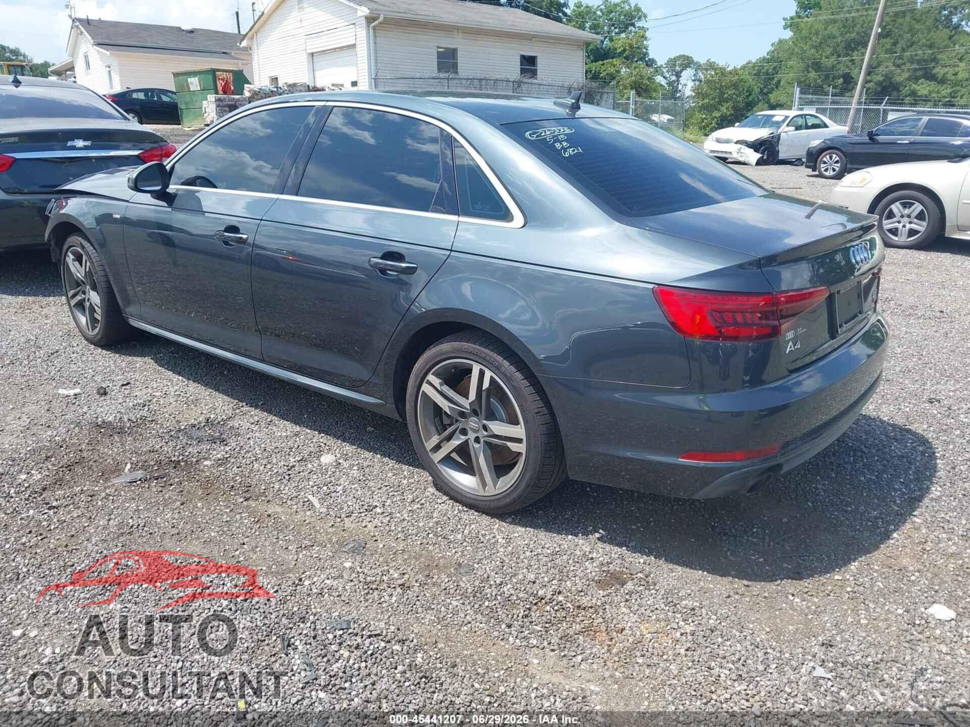 AUDI A4 2017 - WAUENAF49HN006821