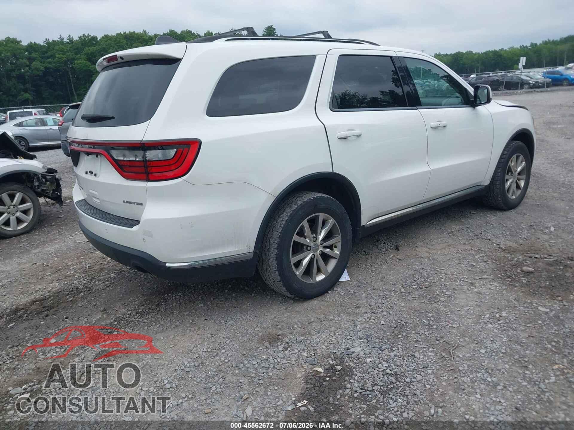 DODGE DURANGO 2015 - 1C4RDJDG7FC889024